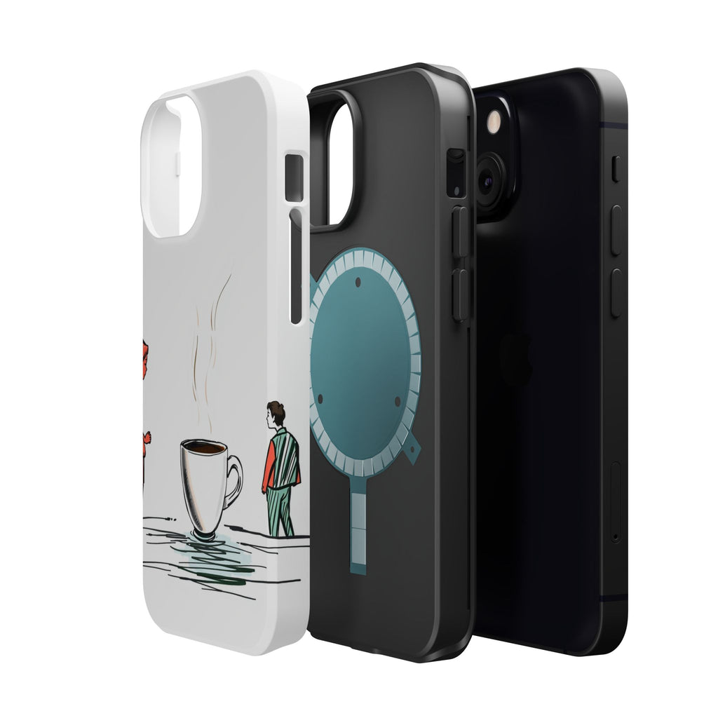 iPhone Coffee Before People Mystic Art Slim Everyday Designer Case · iPhone Case
