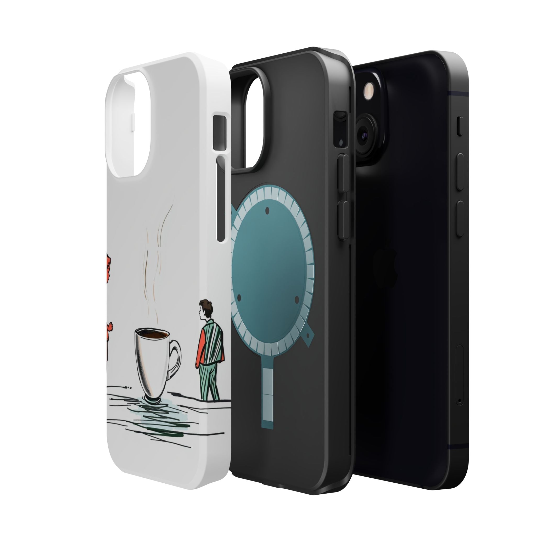 iPhone Coffee Before People Mystic Art Slim Everyday Designer Case · iPhone Case