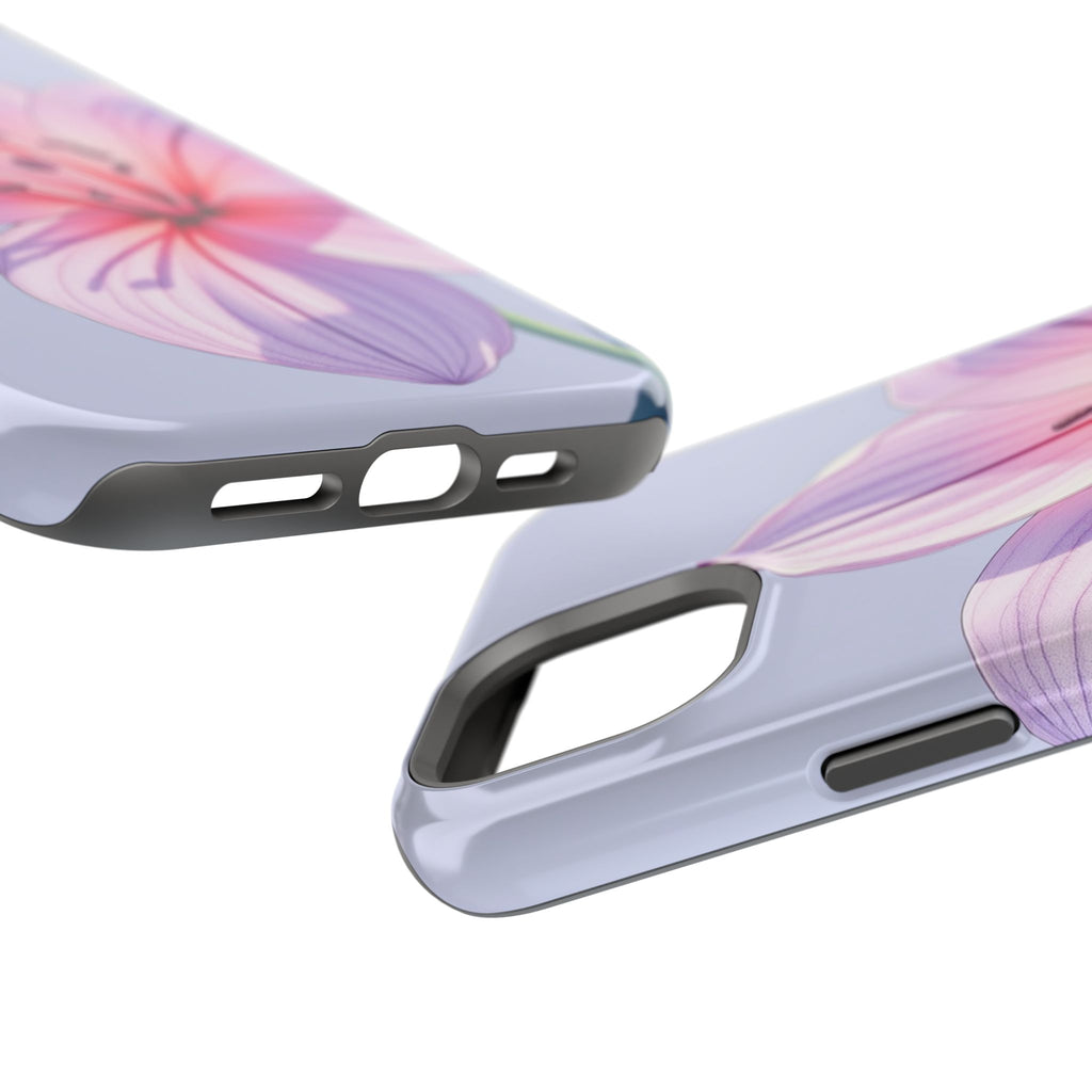 iPhone Lavender And Pearl Tropical Bloom Slim Everyday iPhone Designer · iPhone
