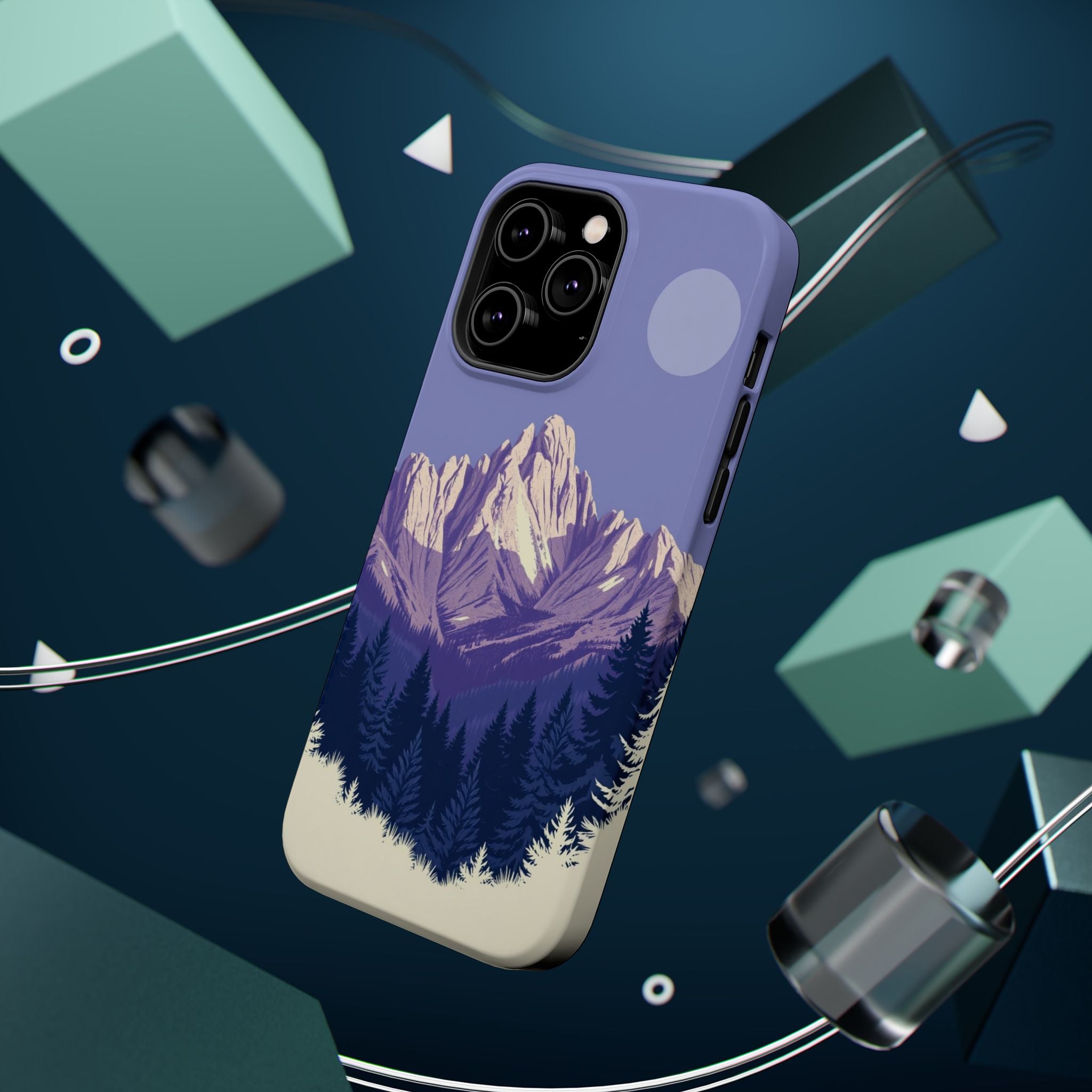 iPhone Pine Ridge Serene Design Slim Everyday Designer Case · iPhone Case