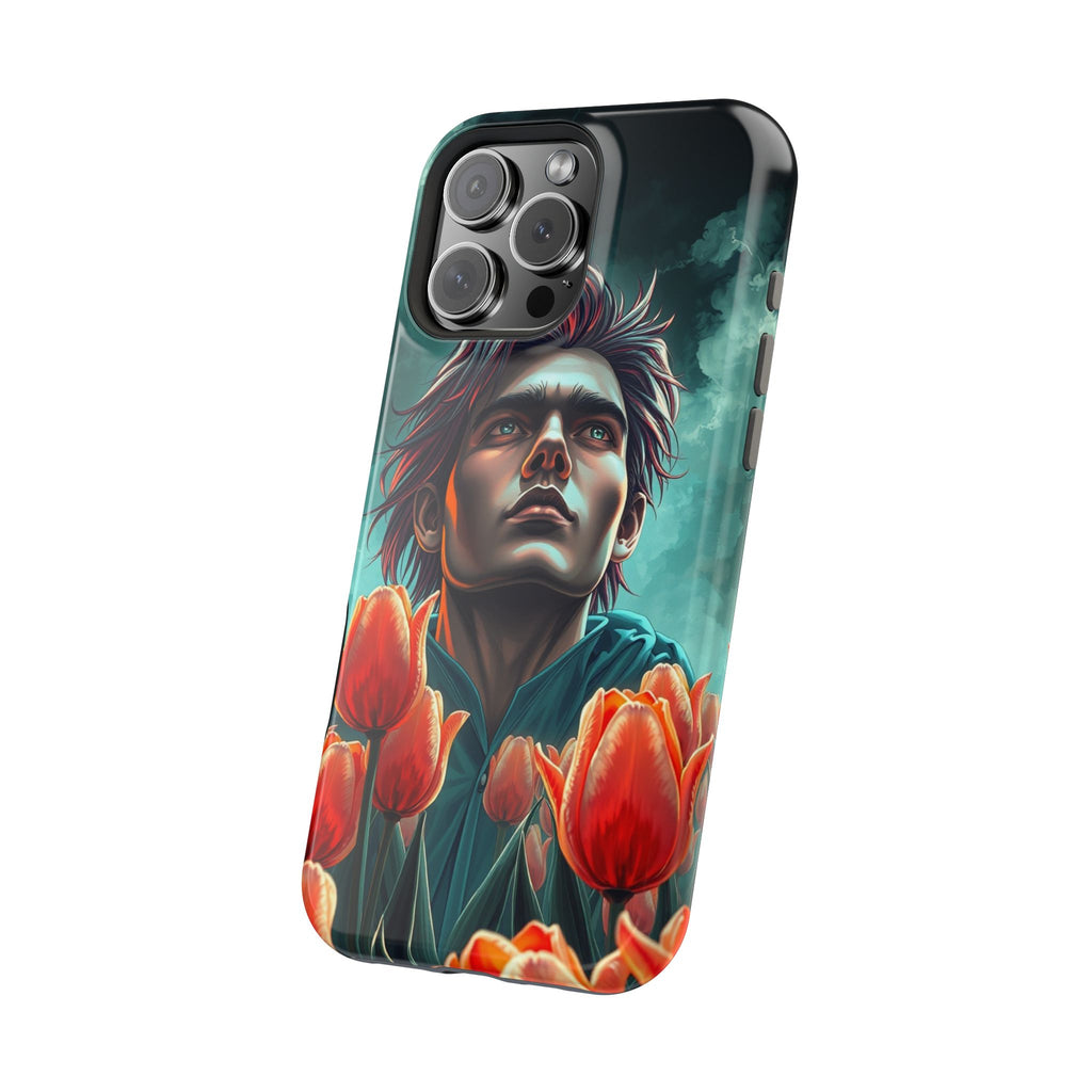 iPhone Tulip Row Electric Art Slim Everyday Designer Case · iPhone Case