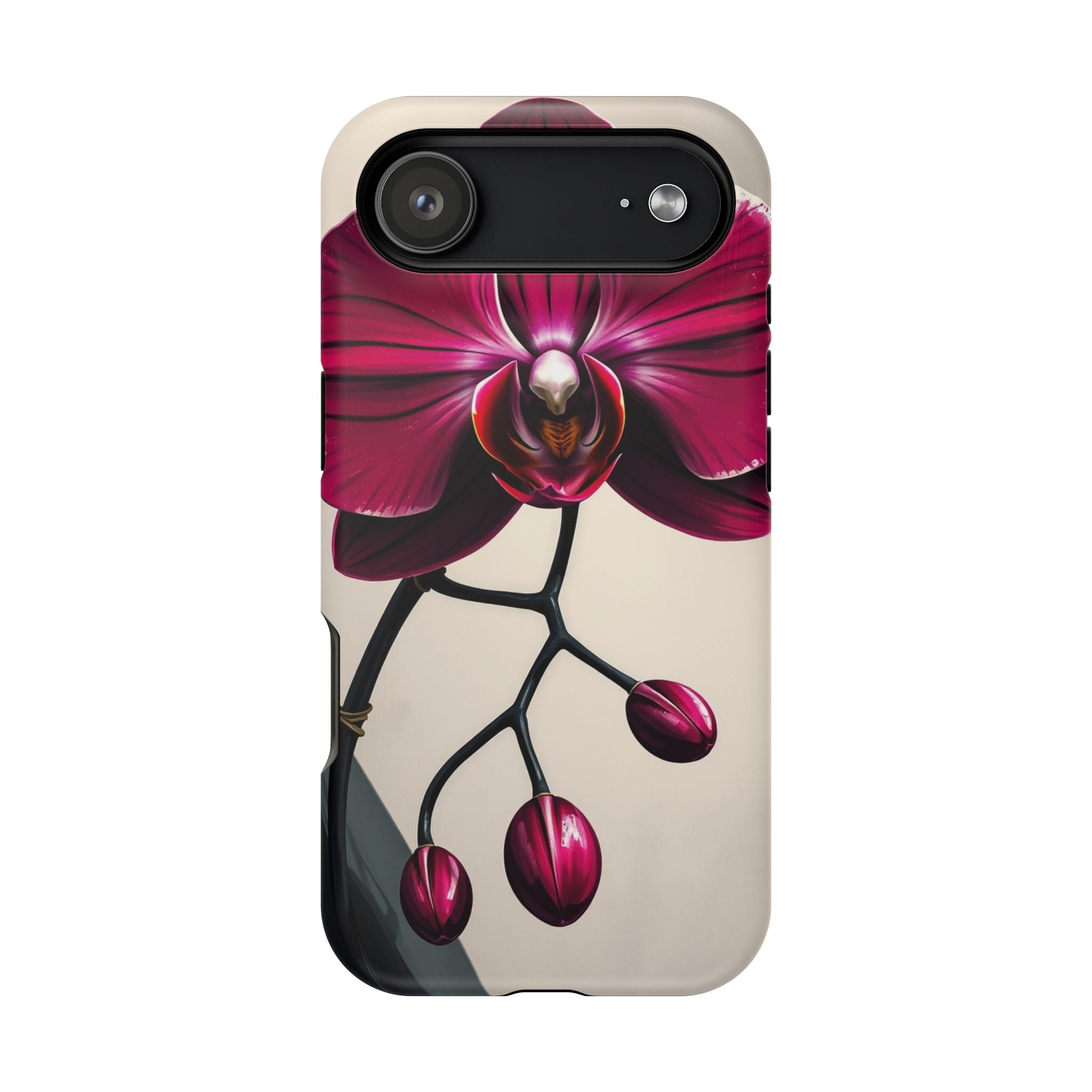 iPhone Orchid Study Enchanted Art Bold Modern Everyday Snap Case · iPhone Case
