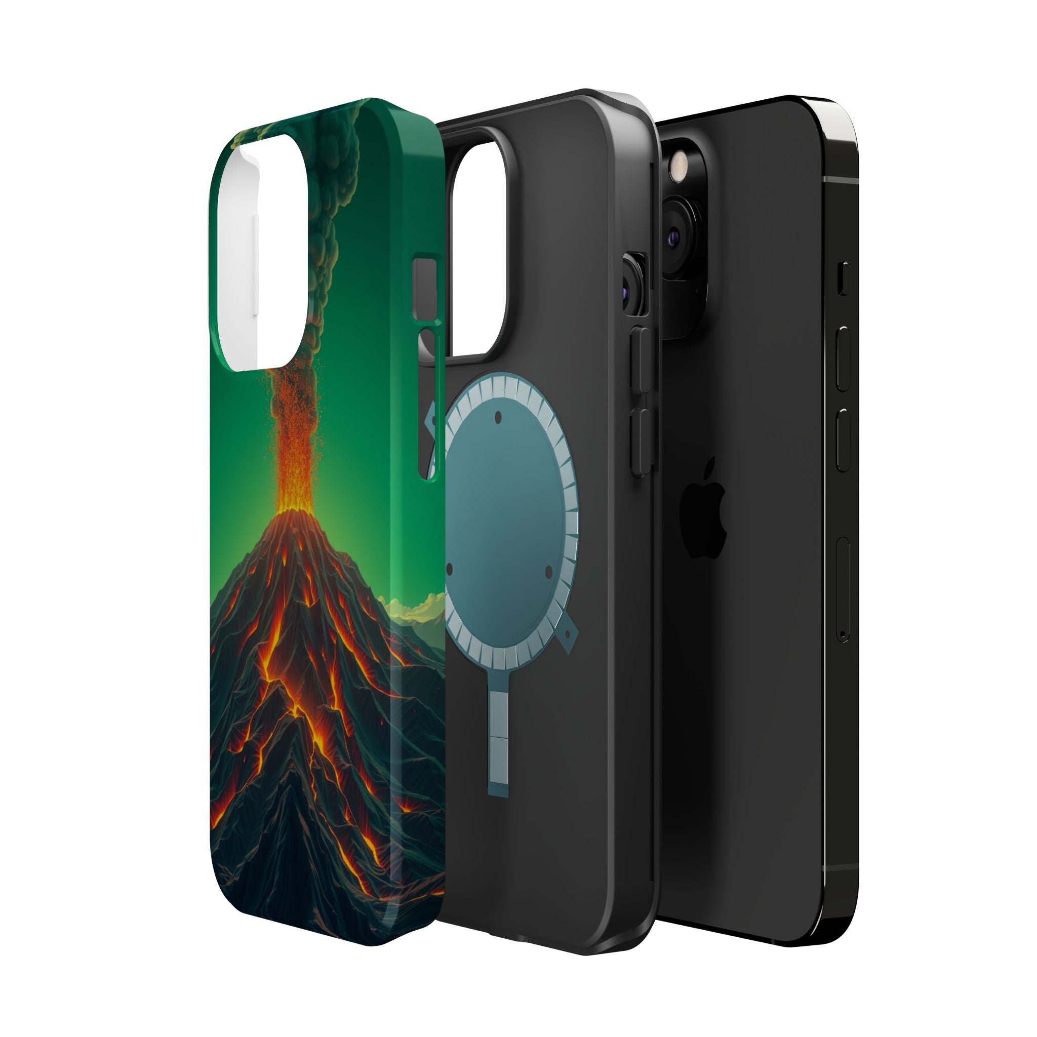iPhone Dreamy Volcanic Eruption Design Slim Everyday Designer Case · iPhone Case