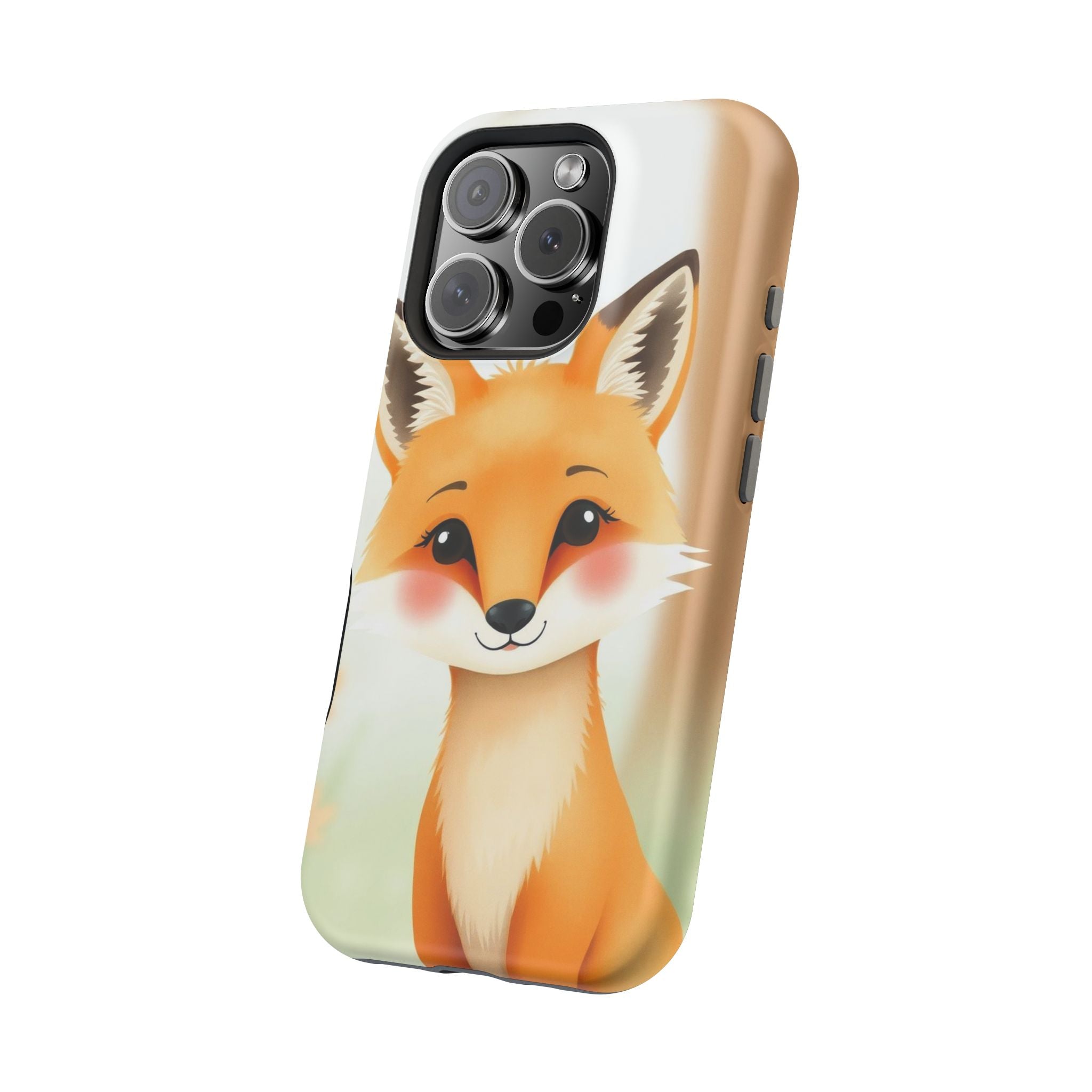 iPhone Watercolor Fox Portrait Kids Fun iPhone Phone Case Gift Slim · iPhone Cas