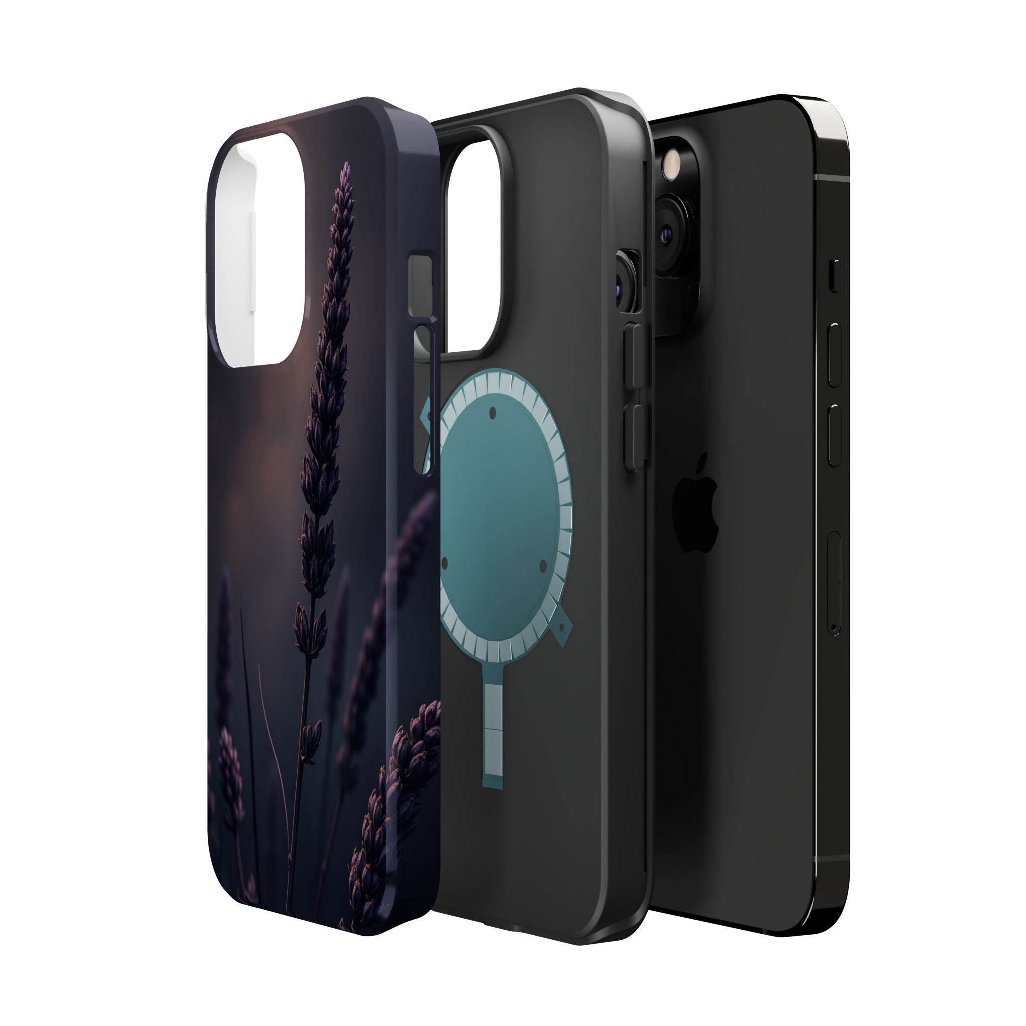 iPhone Lavender Haze Electric Art Clean Minimal Snap Case · iPhone Case