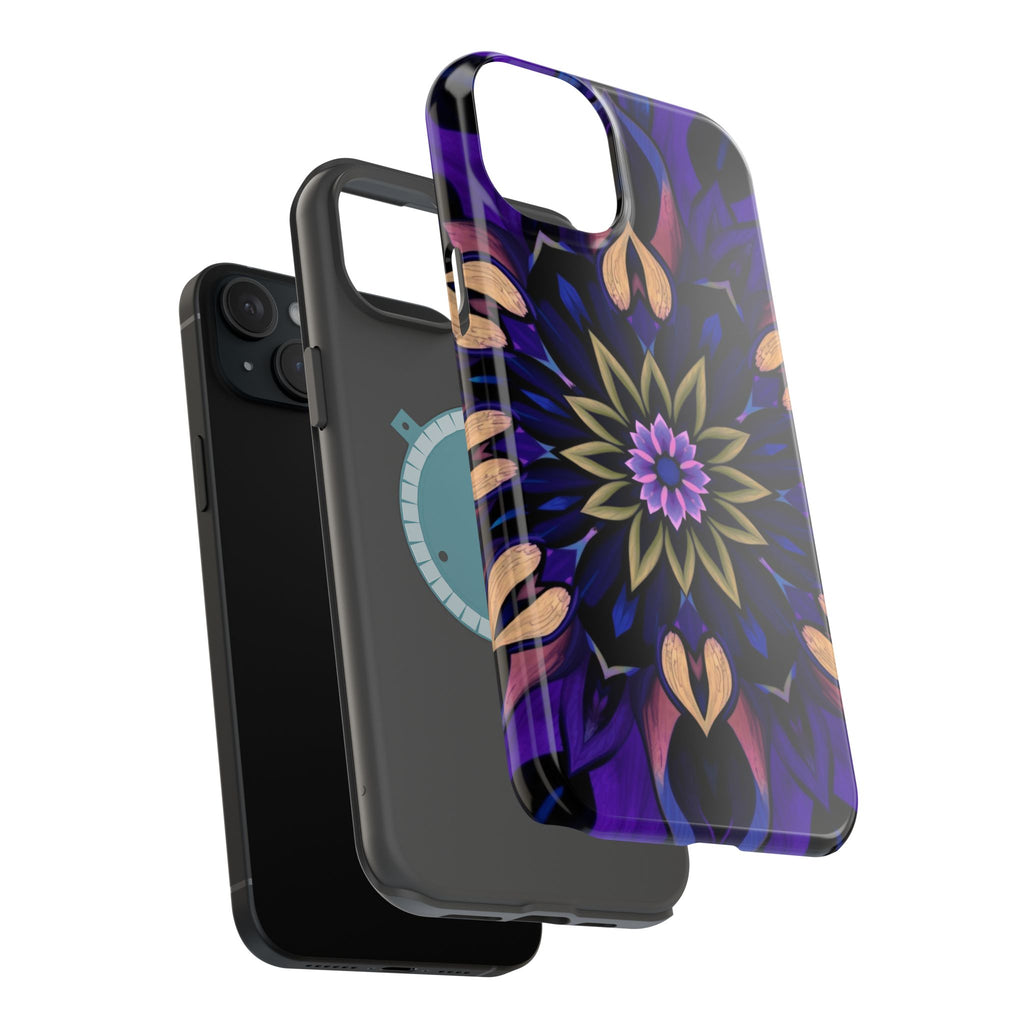 iPhone Floral Mandala Mystic Art Bold Modern Everyday Snap Case · iPhone Case