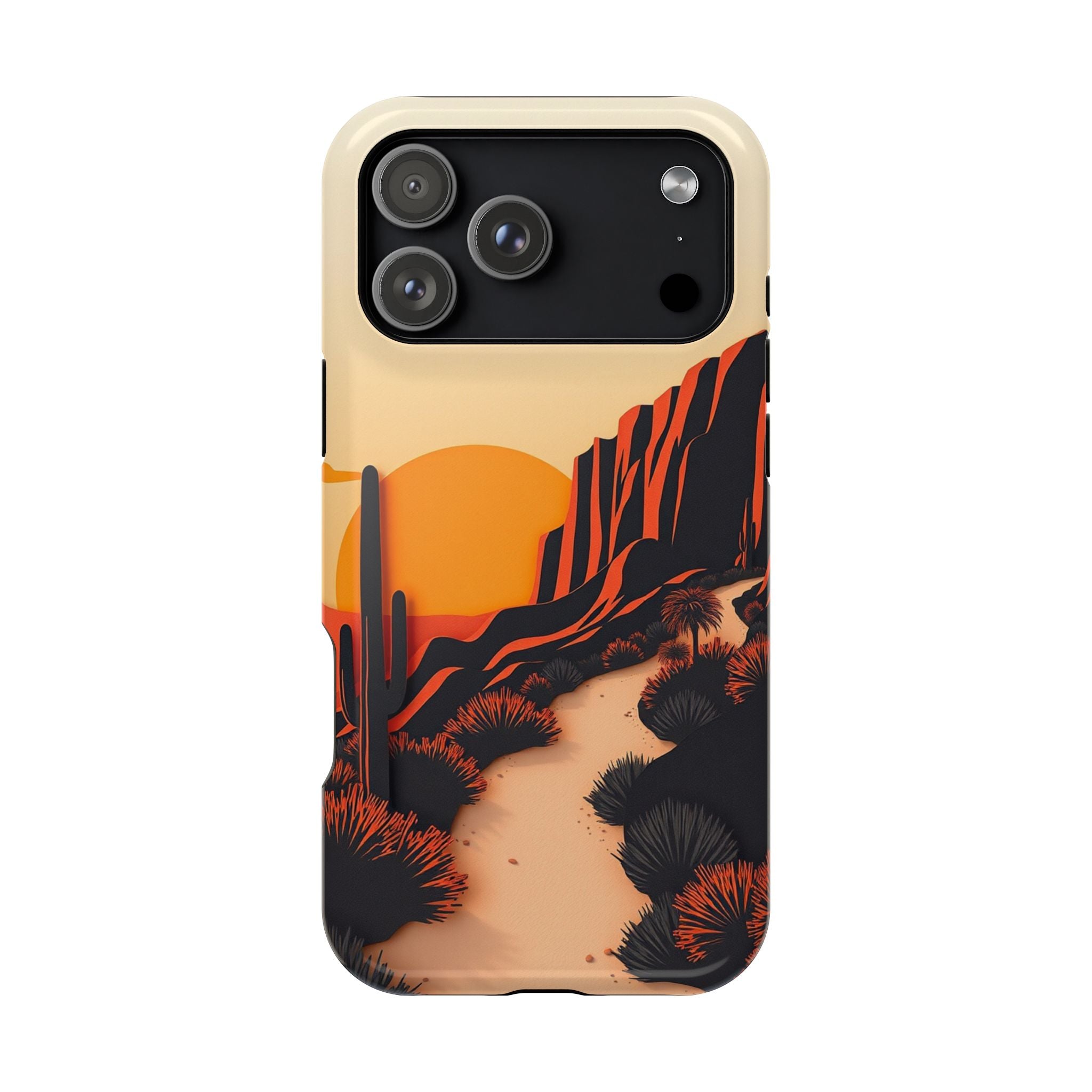 iPhone Serene Mesa Sunset Design 12 Slim Everyday Designer Case · iPhone Case