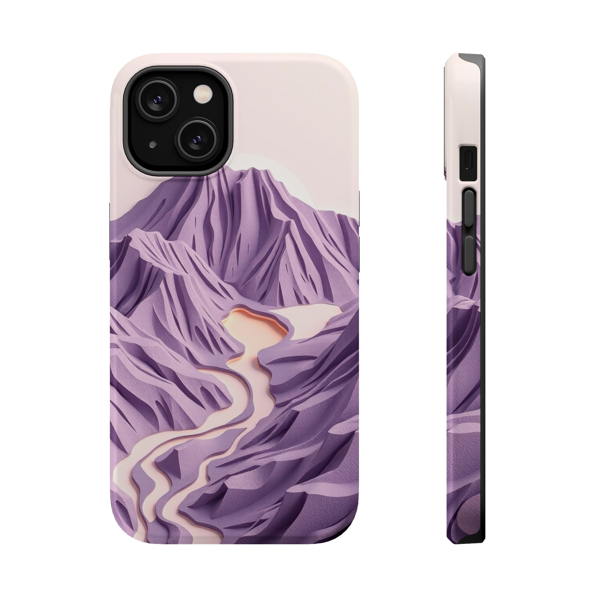 iPhone Vibrant Lava Field Design Bold Modern Everyday Snap Case · iPhone Case