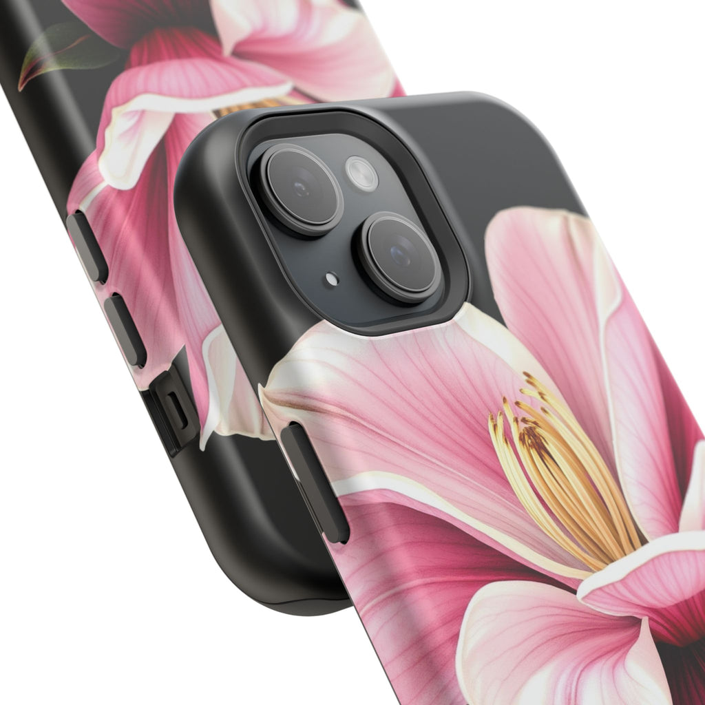 iPhone Magnolia Dream Dark Gothic Ink Slim Everyday Designer Case · iPhone Case