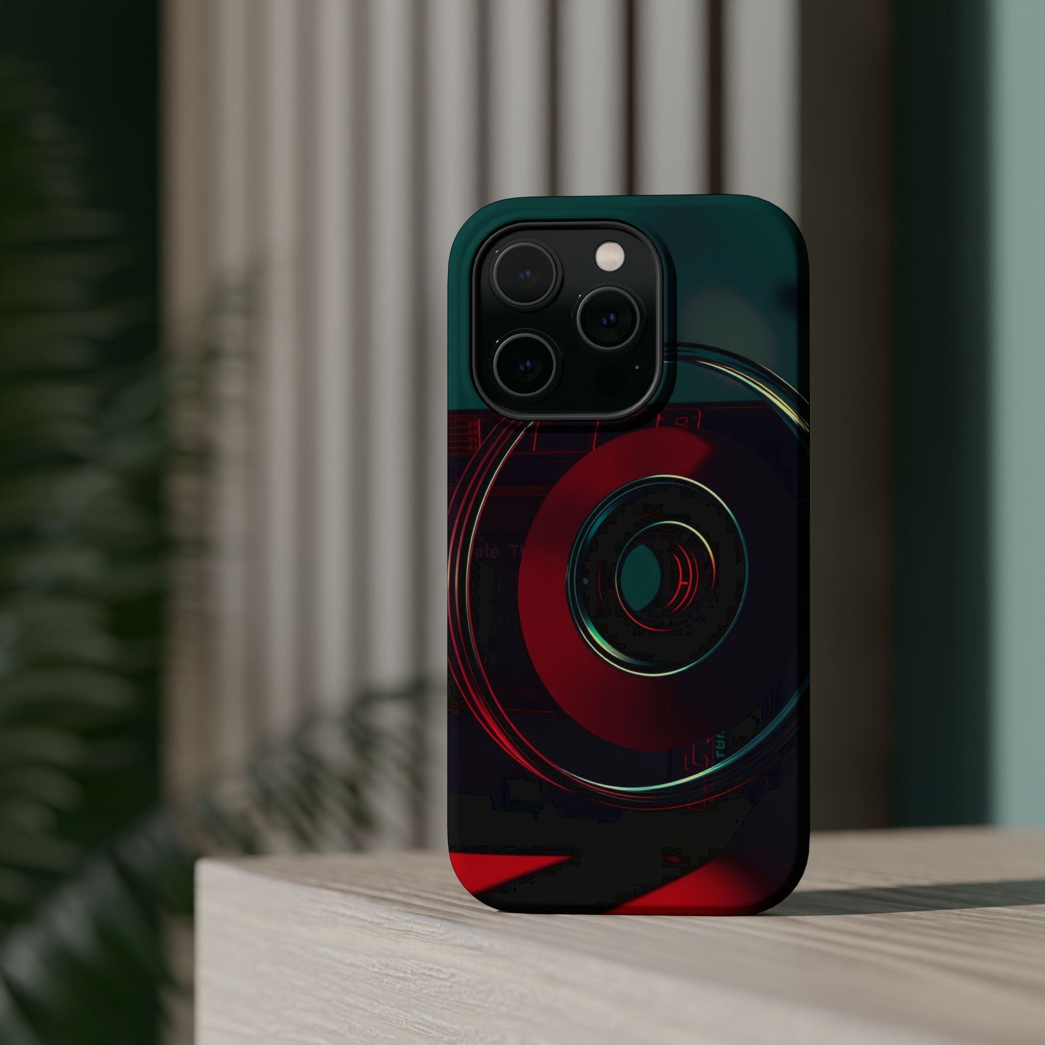 iPhone Vibrant Cassette Tape Rewind Design Slim Everyday Designer Case · iPhone