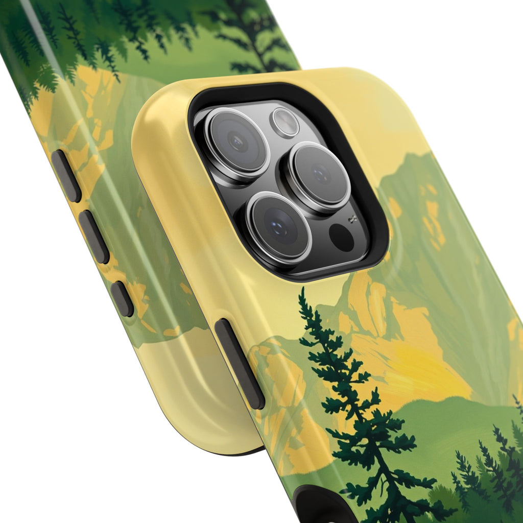 iPhone Pine Ridge Oil Painting Impressionist Slim iPhone Everyday · iPhone Case