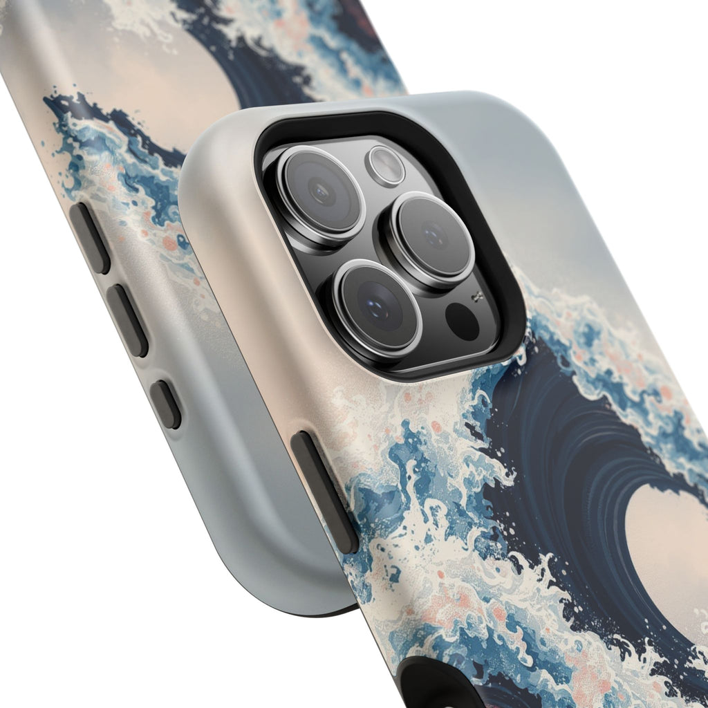 iPhone Ocean Wave Crash Grunge Distressed Slim iPhone Everyday Designer · iPhone