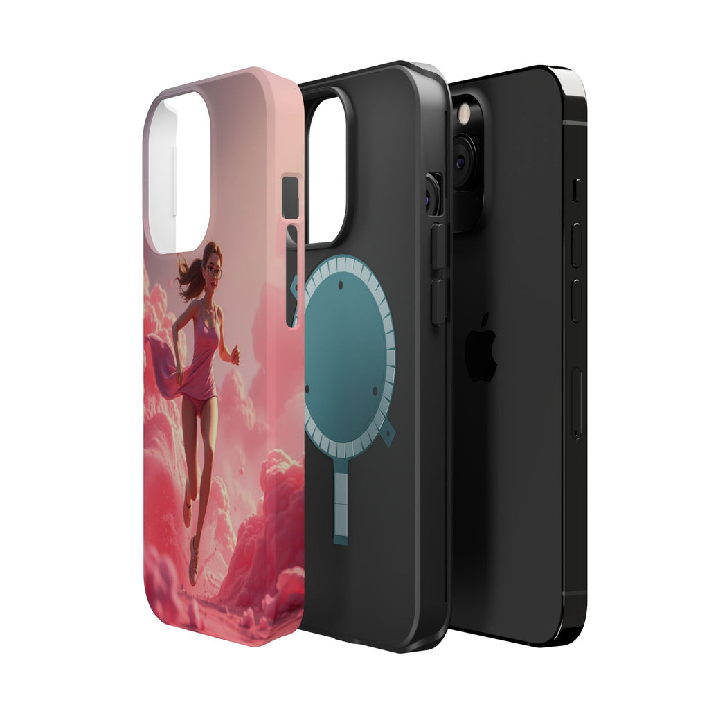 iPhone on Fumes 3D Digital Bold Modern Everyday Snap Case · iPhone Case