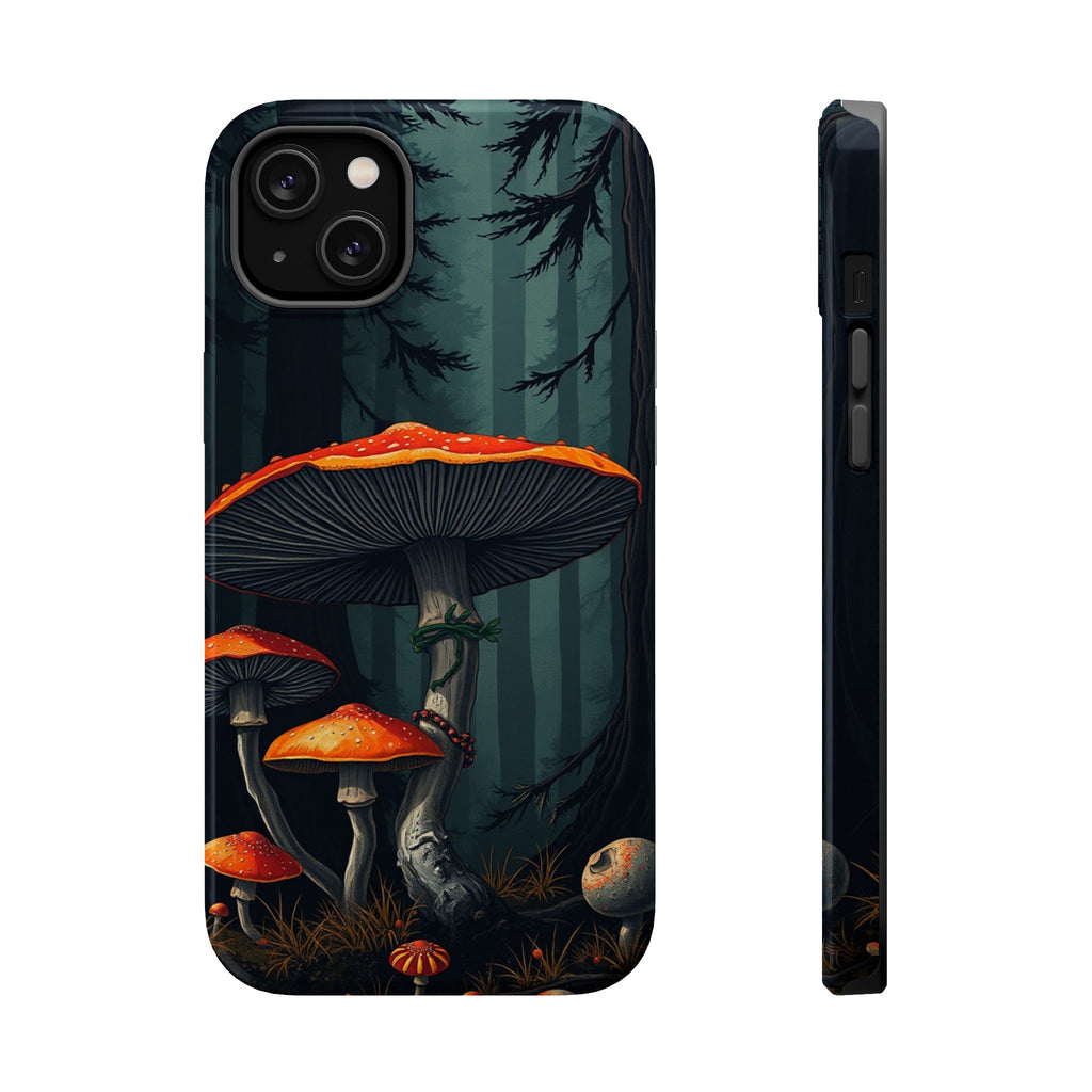 iPhone Mushroom Forest Dark Academia Slim Everyday Designer Case · iPhone Case