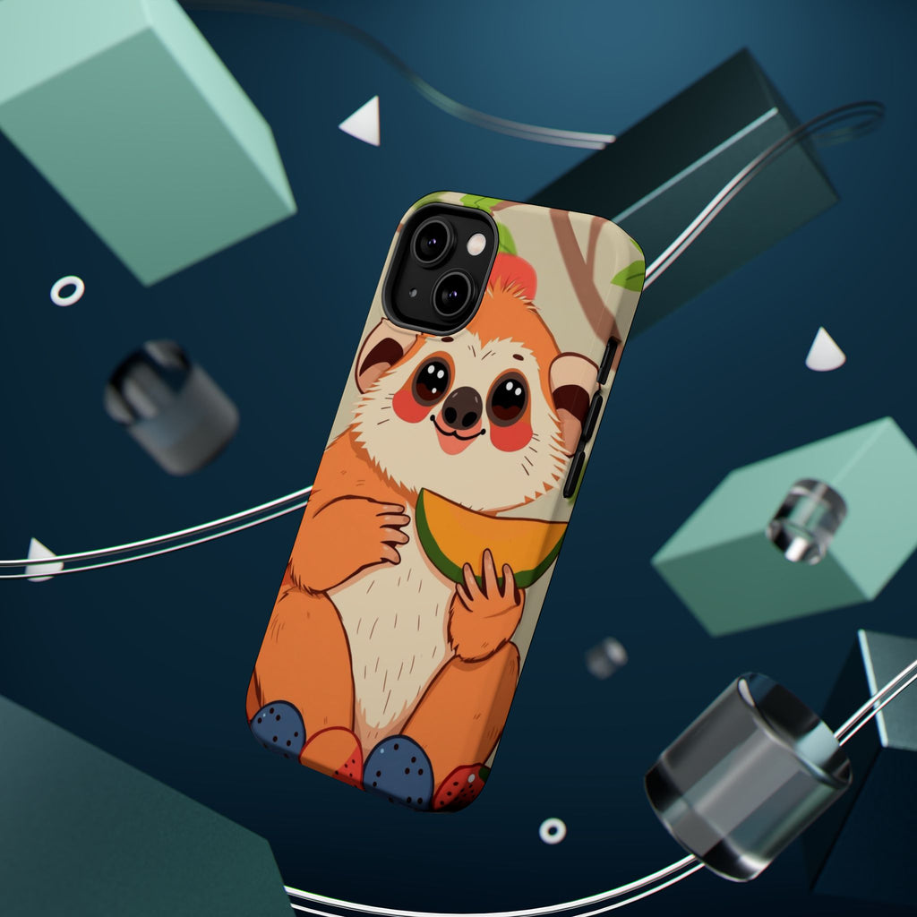 iPhone Slow Loris with Fruit Kids Fun iPhone Phone Case Gift Slim · iPhone Case