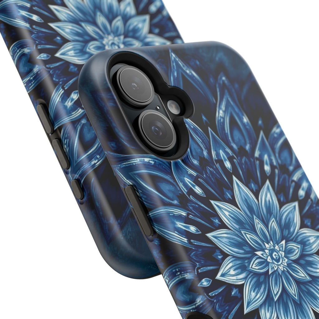 iPhone Floral Mandala Electric Art Bold Modern Everyday Snap Case · iPhone Case