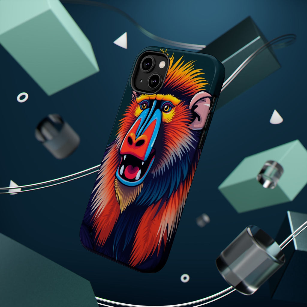 iPhone Mandrill Colorful Face Kids Fun iPhone Phone Case Gift Slim · iPhone Case