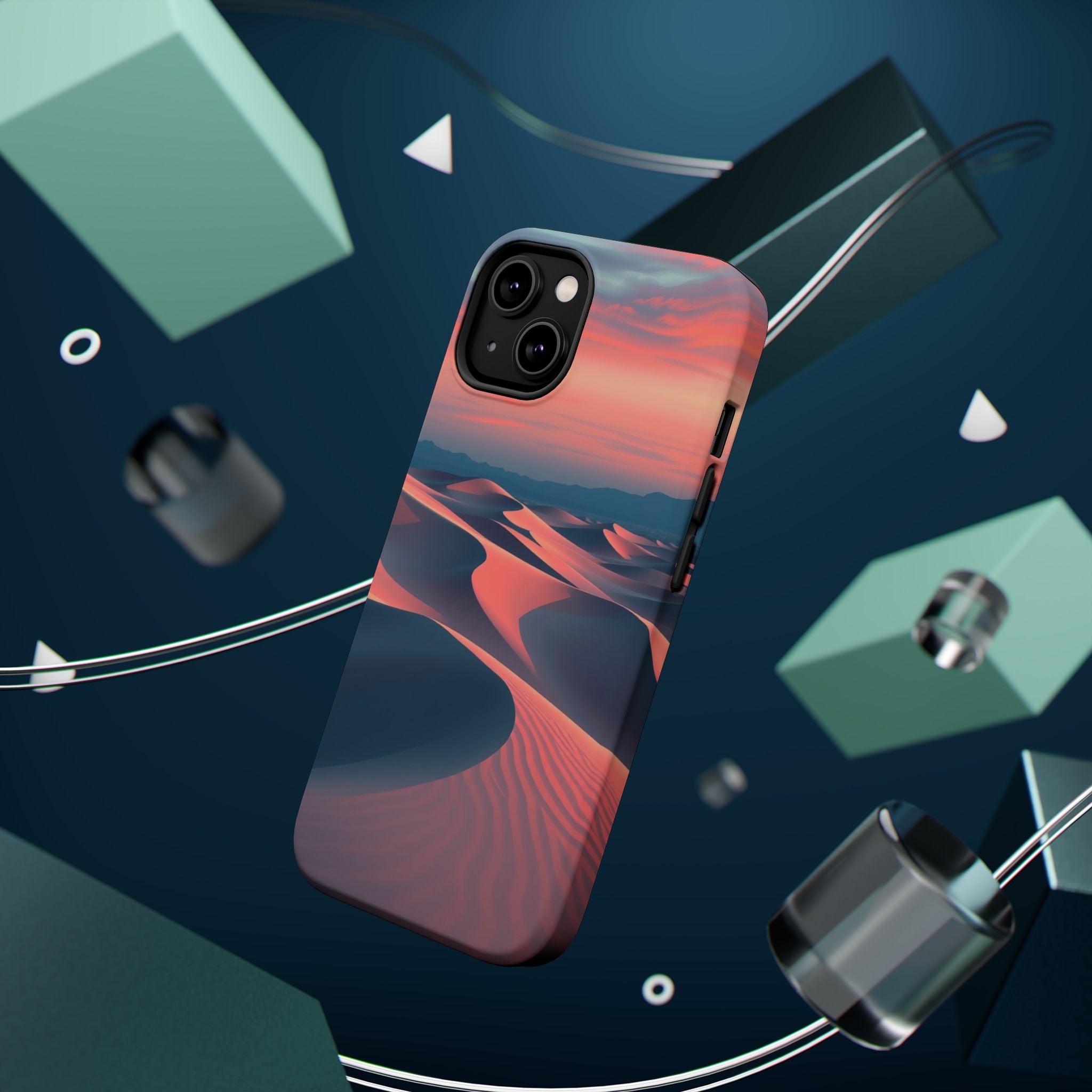 iPhone Sand Dunes at Dusk Oil Painting Impressionist iPhone Slim · iPhone Case