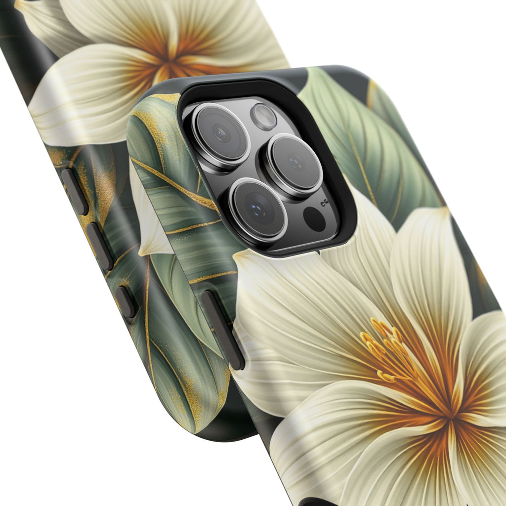 iPhone Radiant Tropical Bloom Design Slim Everyday Designer Case · iPhone Case