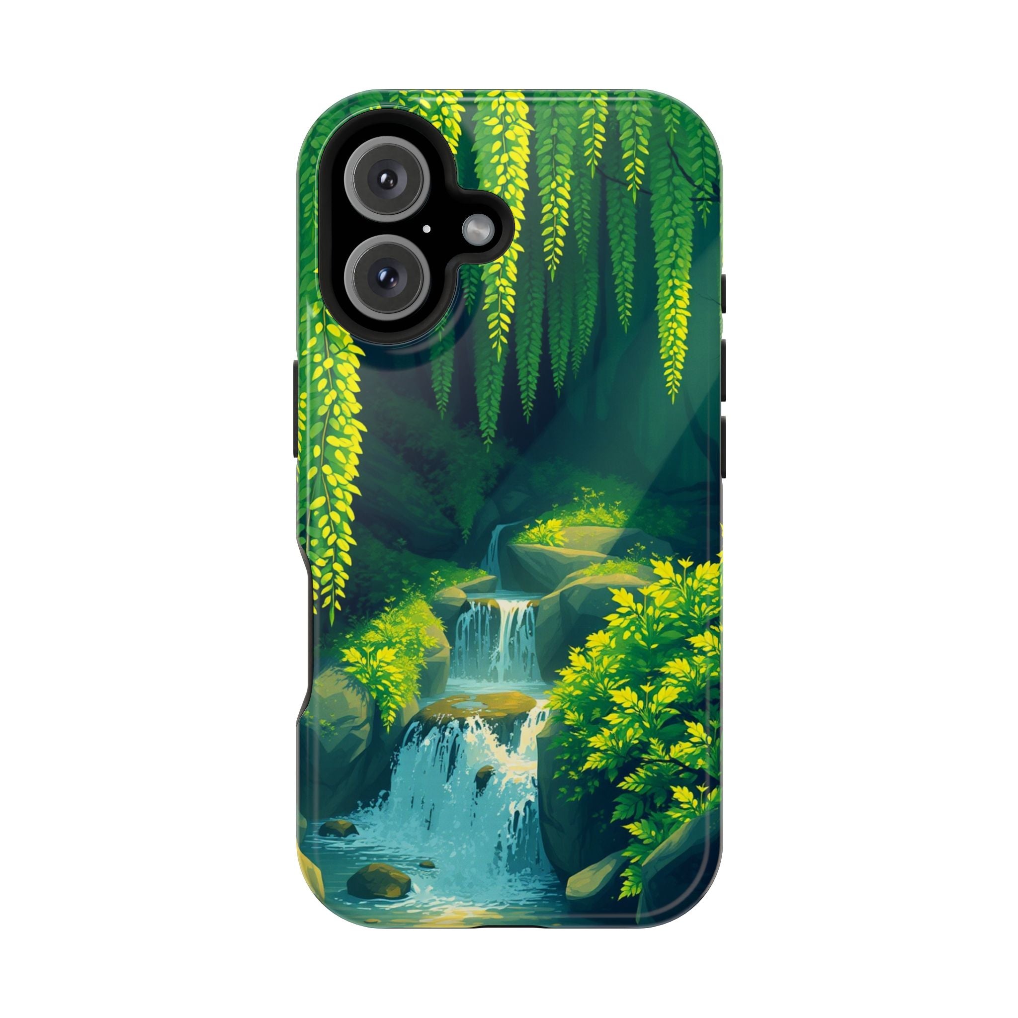 iPhone Earthy Wisteria Cascade Design Slim Everyday iPhone 13 Designer · iPhone