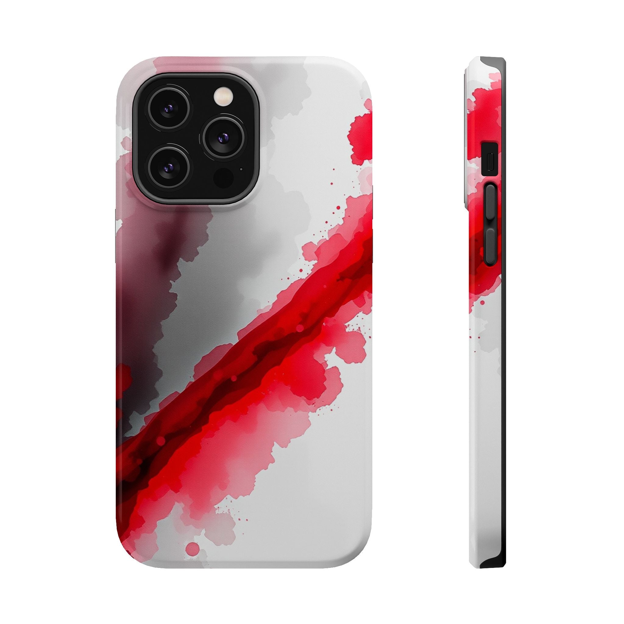 iPhone Carbon Fiber Weave Vibrant Watercolor Slim iPhone Everyday · iPhone Case