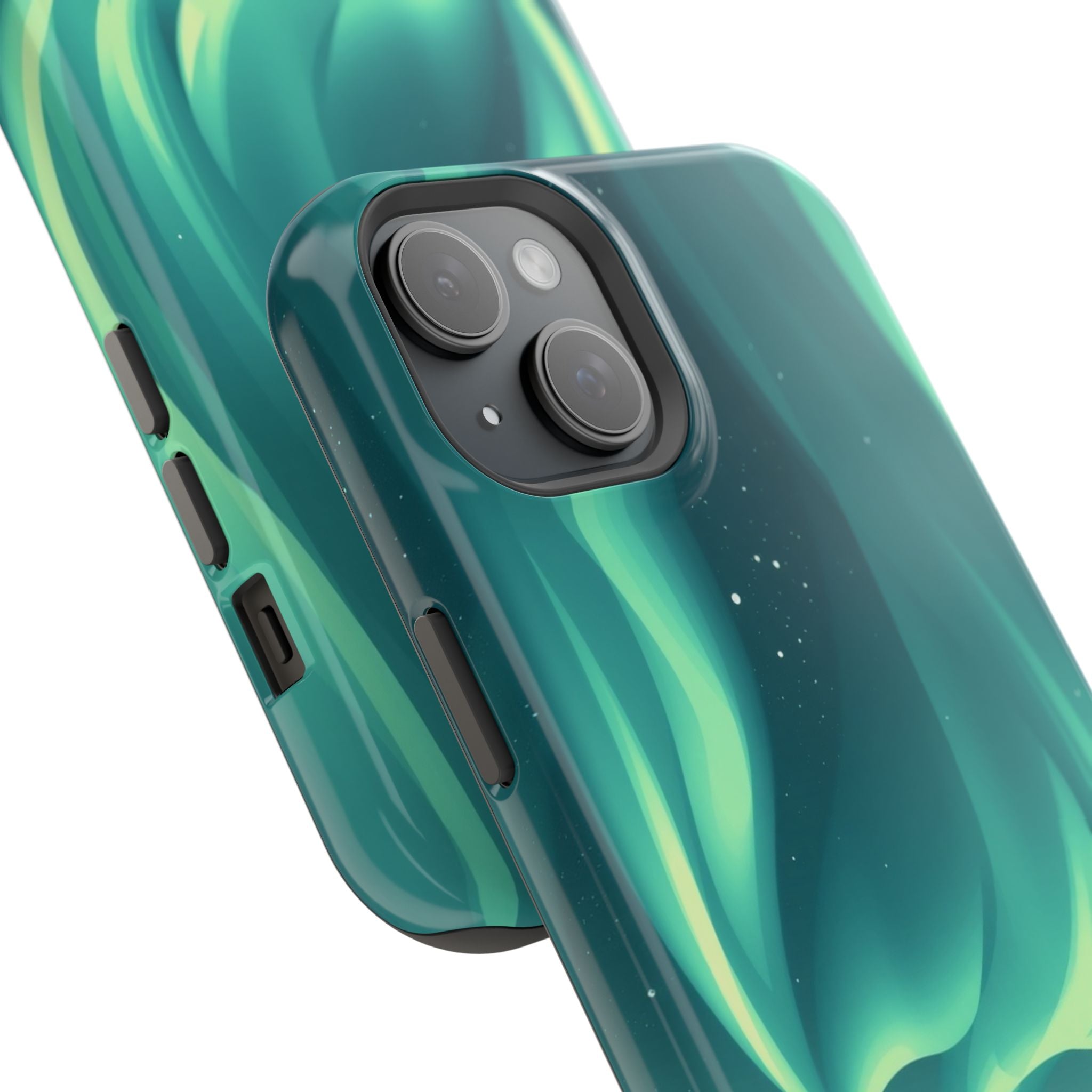 iPhone Northern Lights Abstract Geometric Slim iPhone Everyday Designer · iPhone