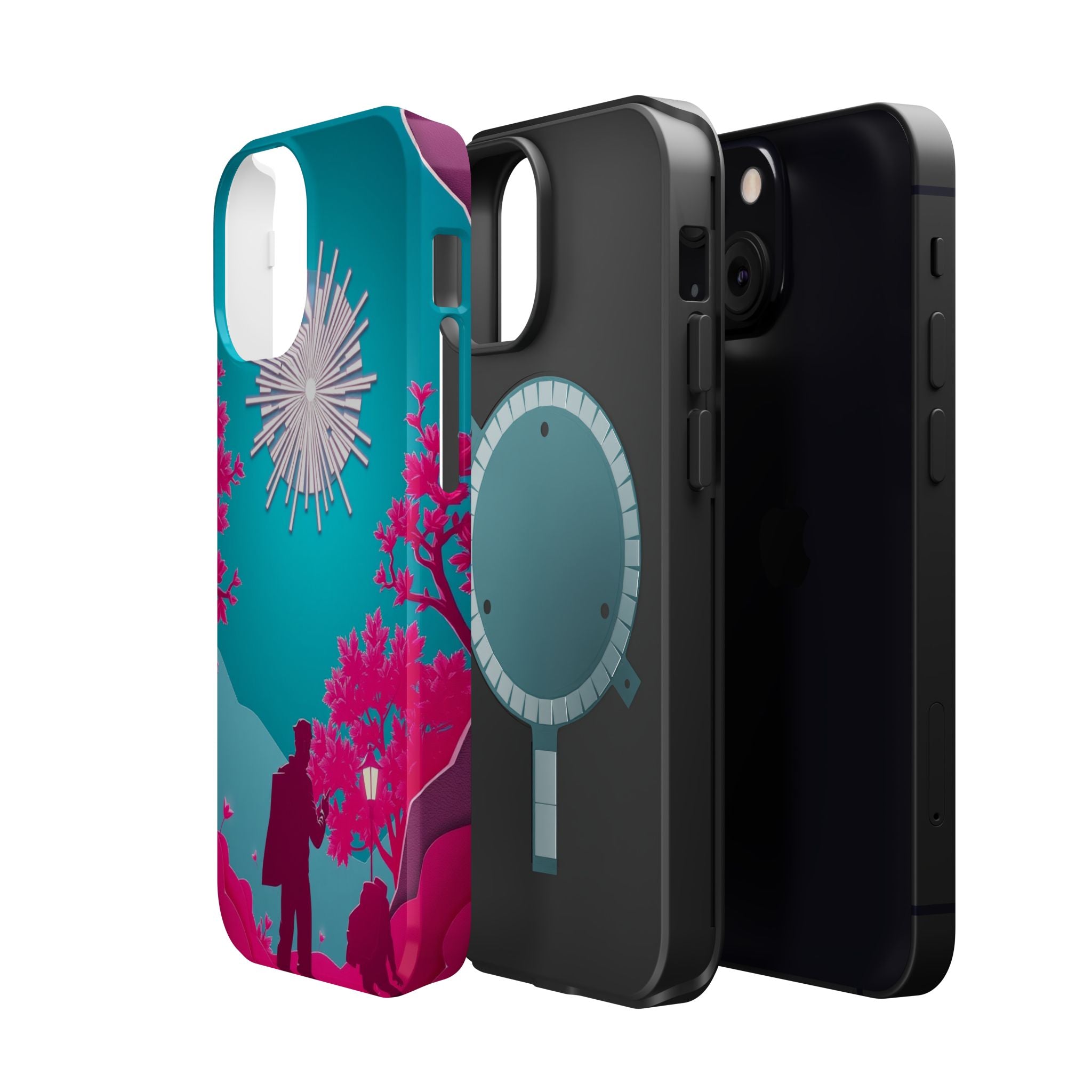 iPhone Bud Burst Paper Cut Art Slim Everyday Designer Case · iPhone Case