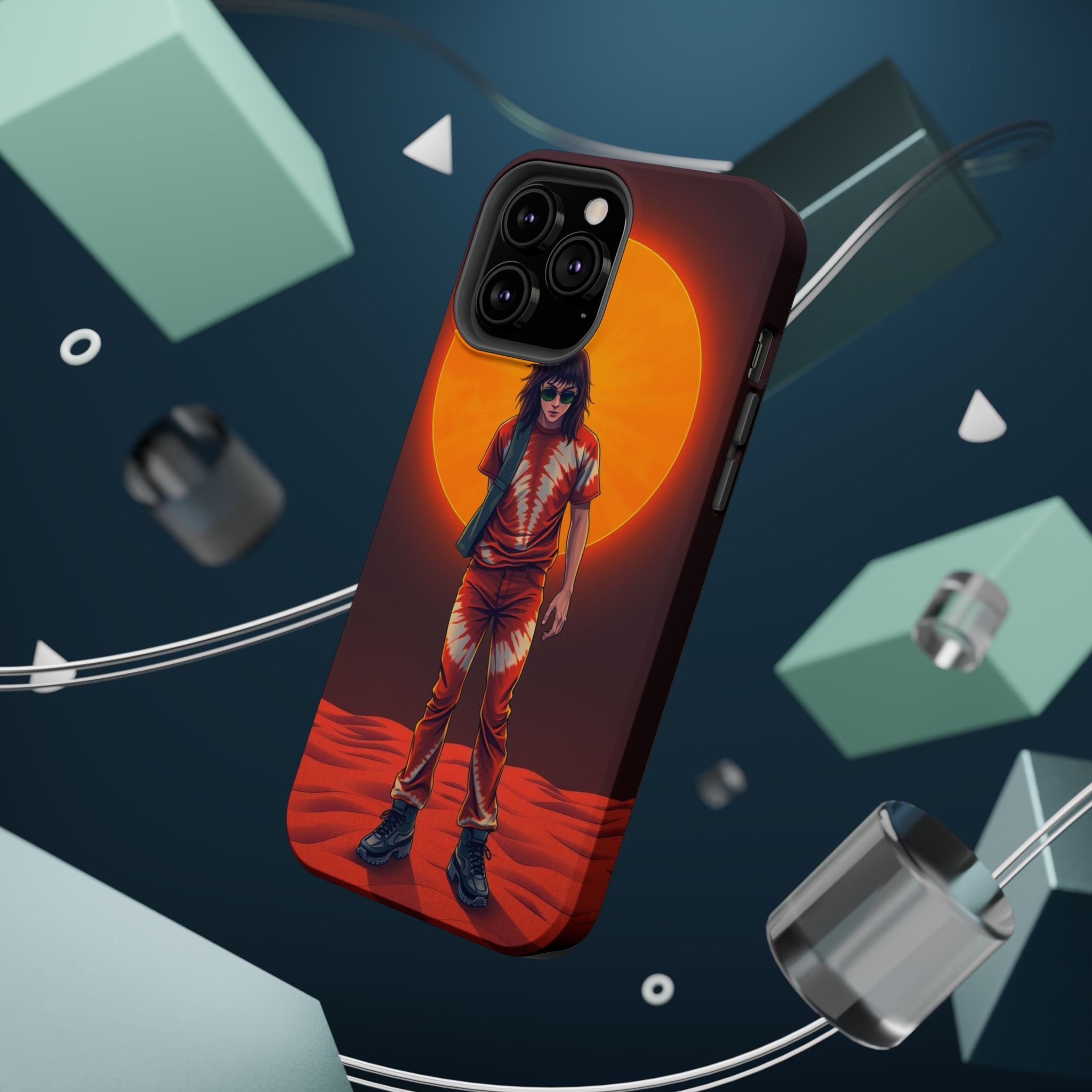 iPhone Tie-Dye 60s Enchanted Art Bold Modern Everyday Snap Case · iPhone Case