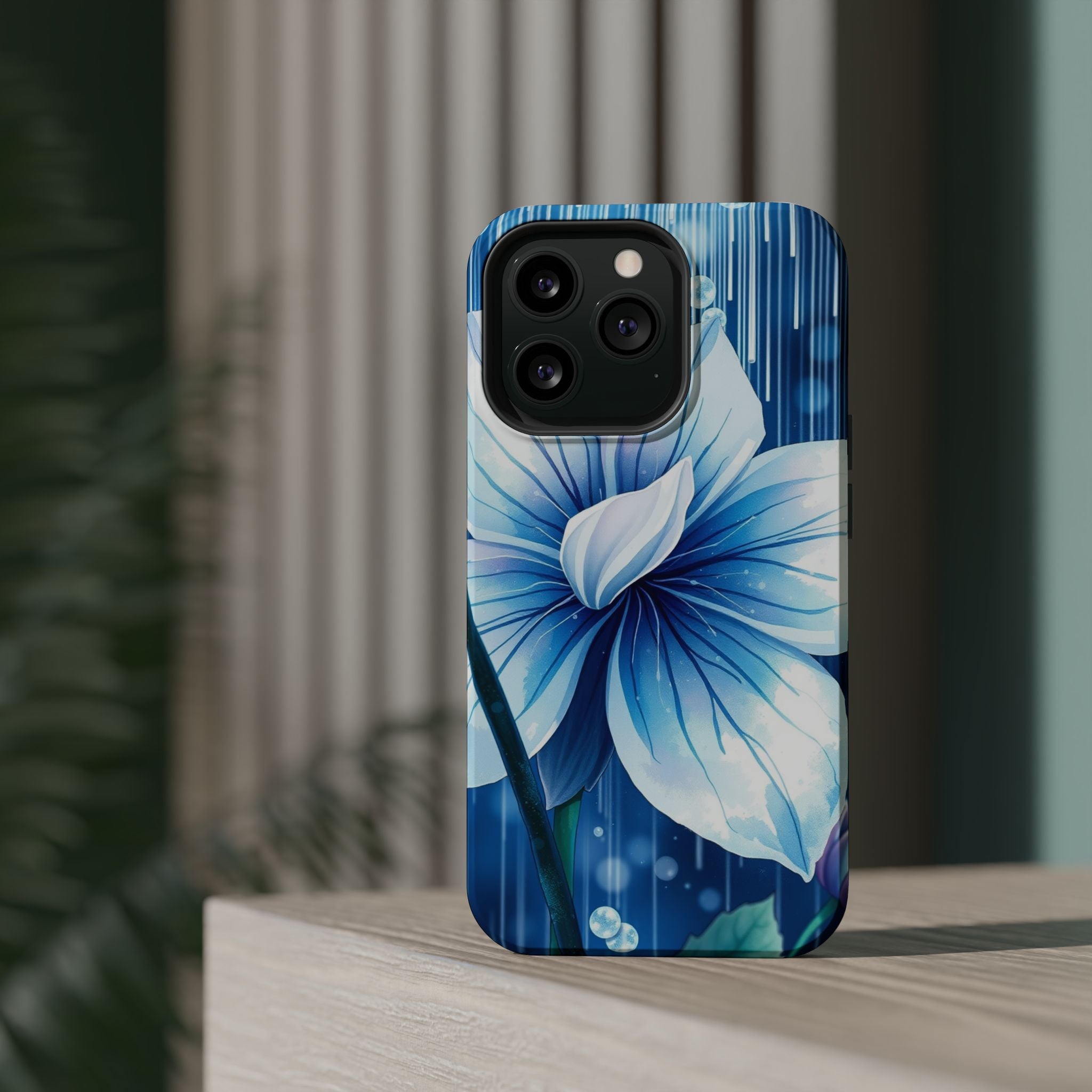 iPhone Spring Shower Bloom Electric Art Slim Everyday Designer Case · iPhone Cas