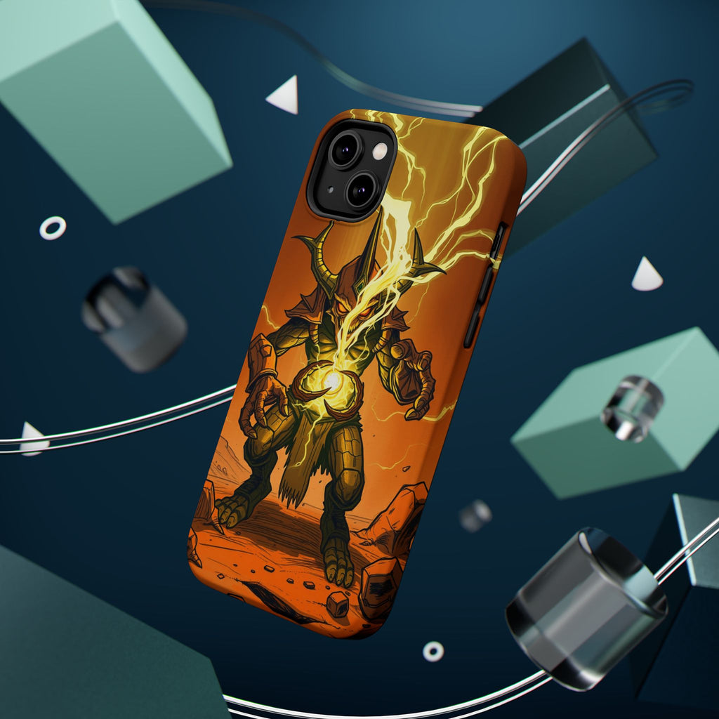 iPhone Burnt Orange And Sand Chaos Goblin Energy Clean Minimal Snap Case · iPhon