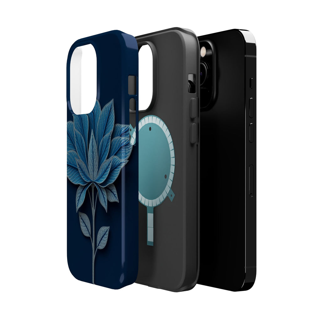 iPhone Night Bloomer Paper Cut Art Bold Modern Everyday Snap Case · iPhone Case