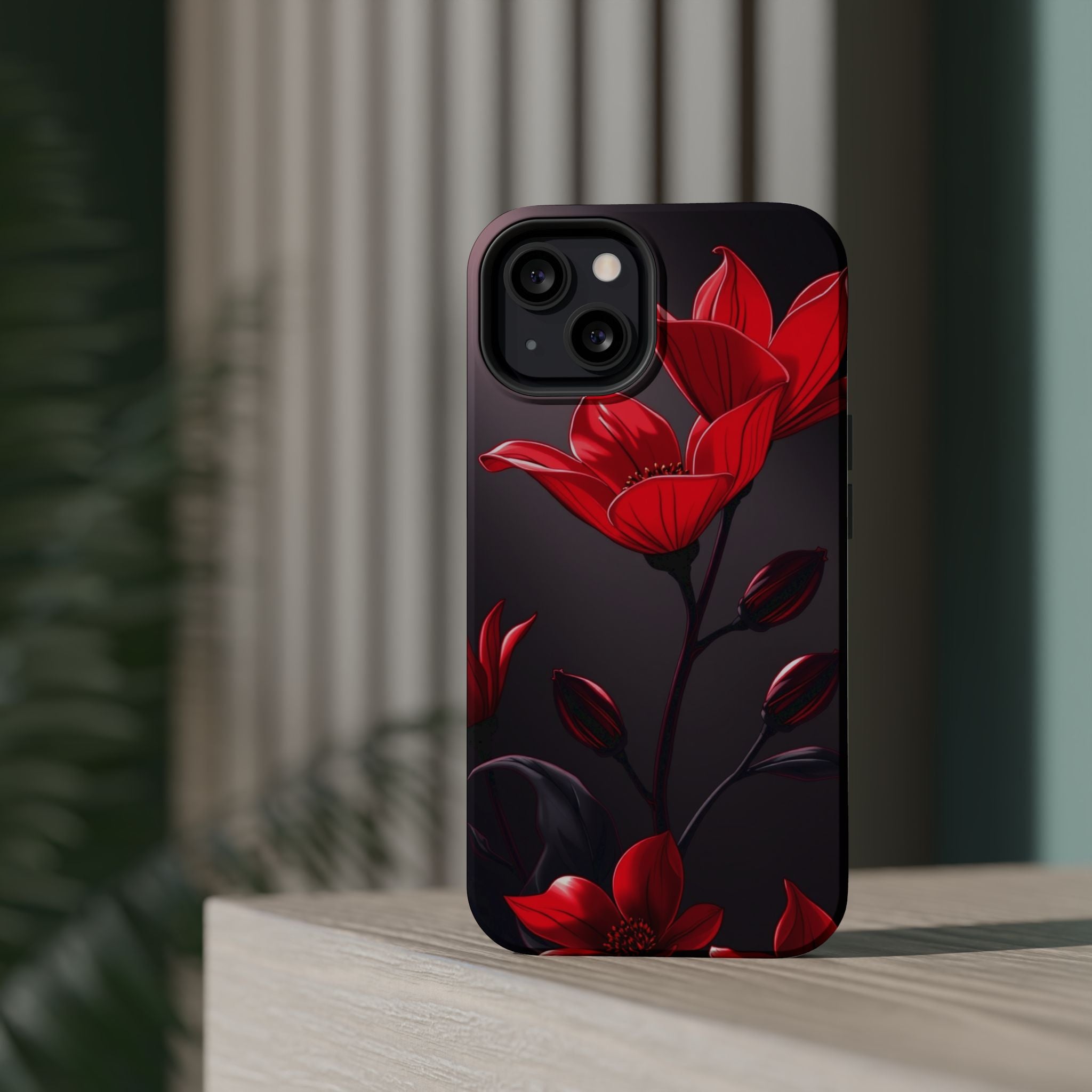 iPhone Dreamy Neon Floral Design Bold Modern Everyday Snap Case · iPhone Case