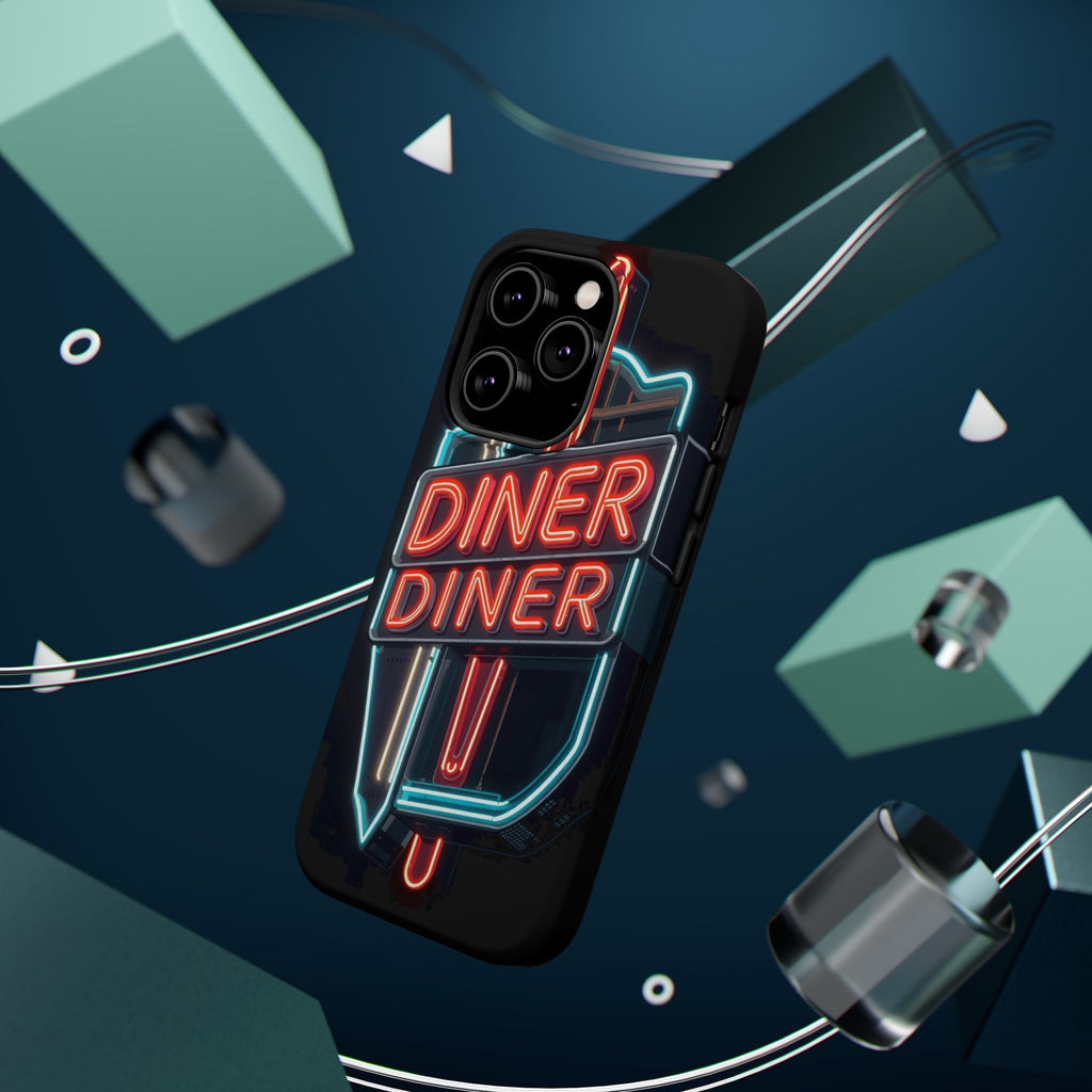 iPhone Neon Diner Sign Electric Art Slim Everyday Designer Case · iPhone Case