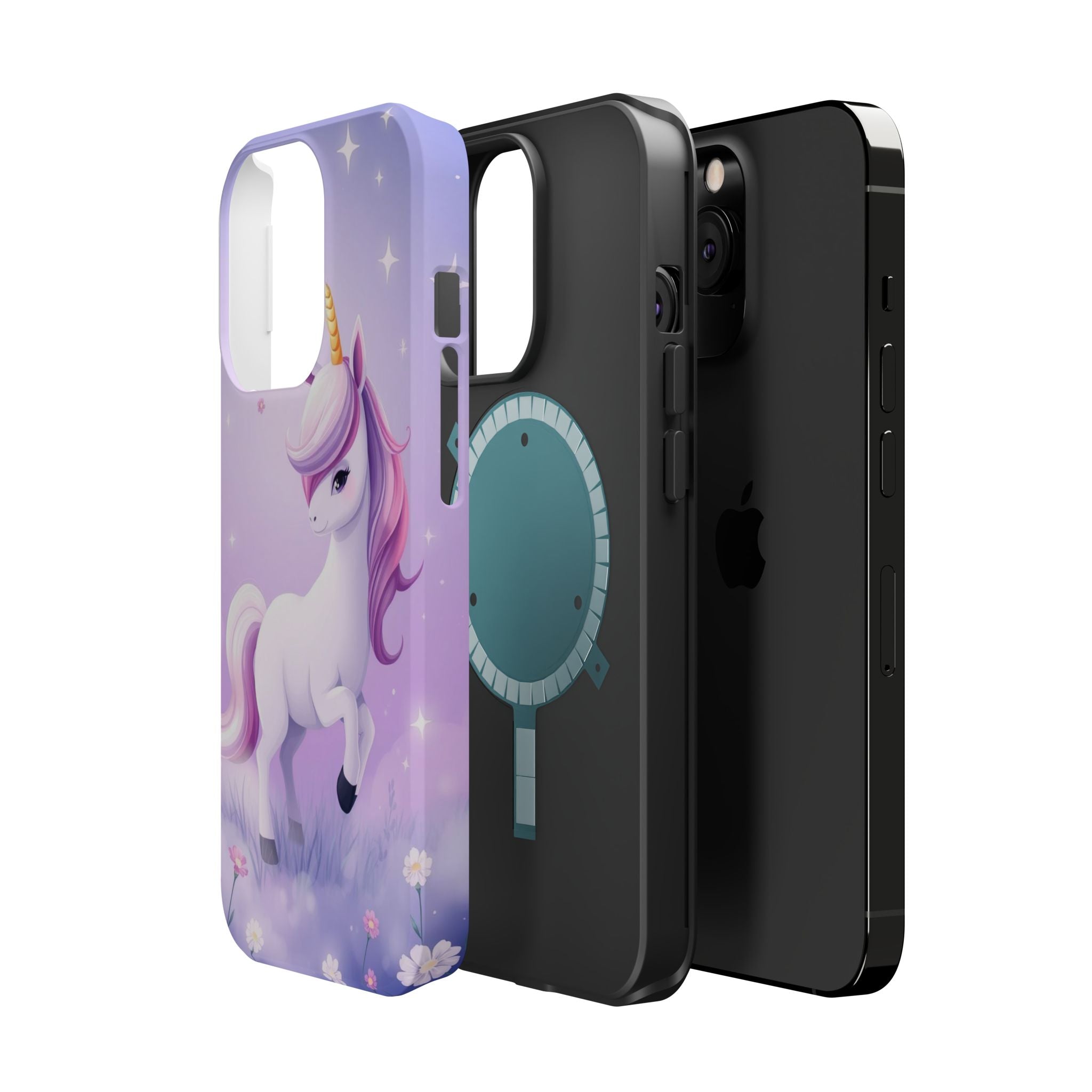 iPhone Lilac Mist Unicorn Kids Fun iPhone Phone Case Gift Artistic · iPhone Case