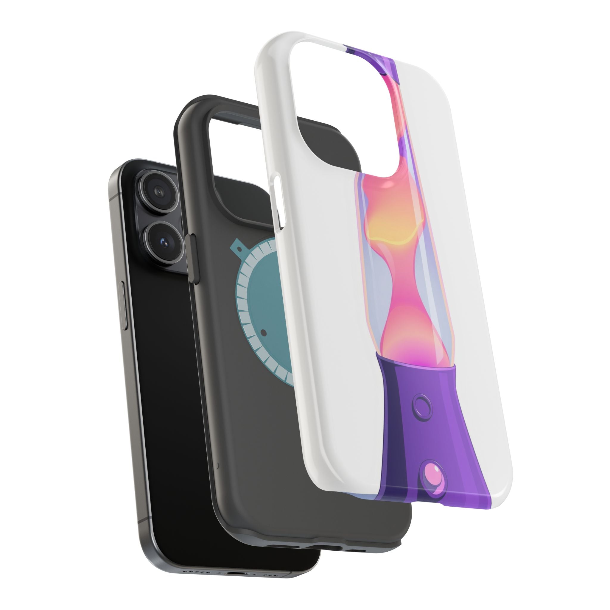 iPhone Lava Lamp 70s Pop Art Bold Bold Modern Everyday Snap Case · iPhone Case