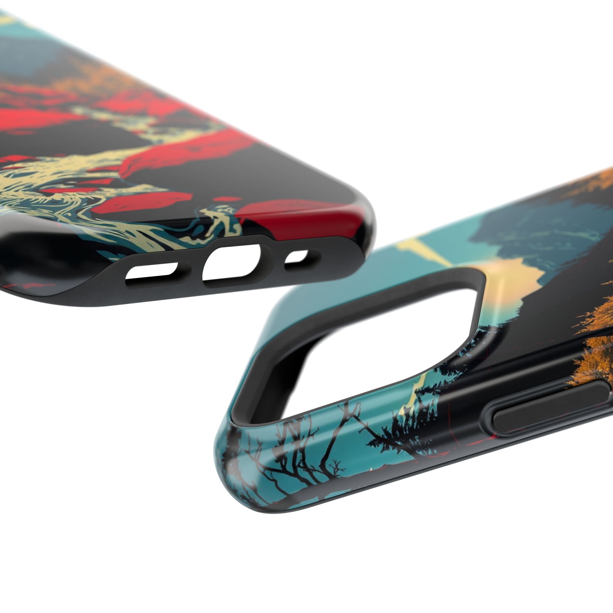 iPhone Earthy Spring Creek Design Bold Modern Everyday Snap Case · iPhone Case