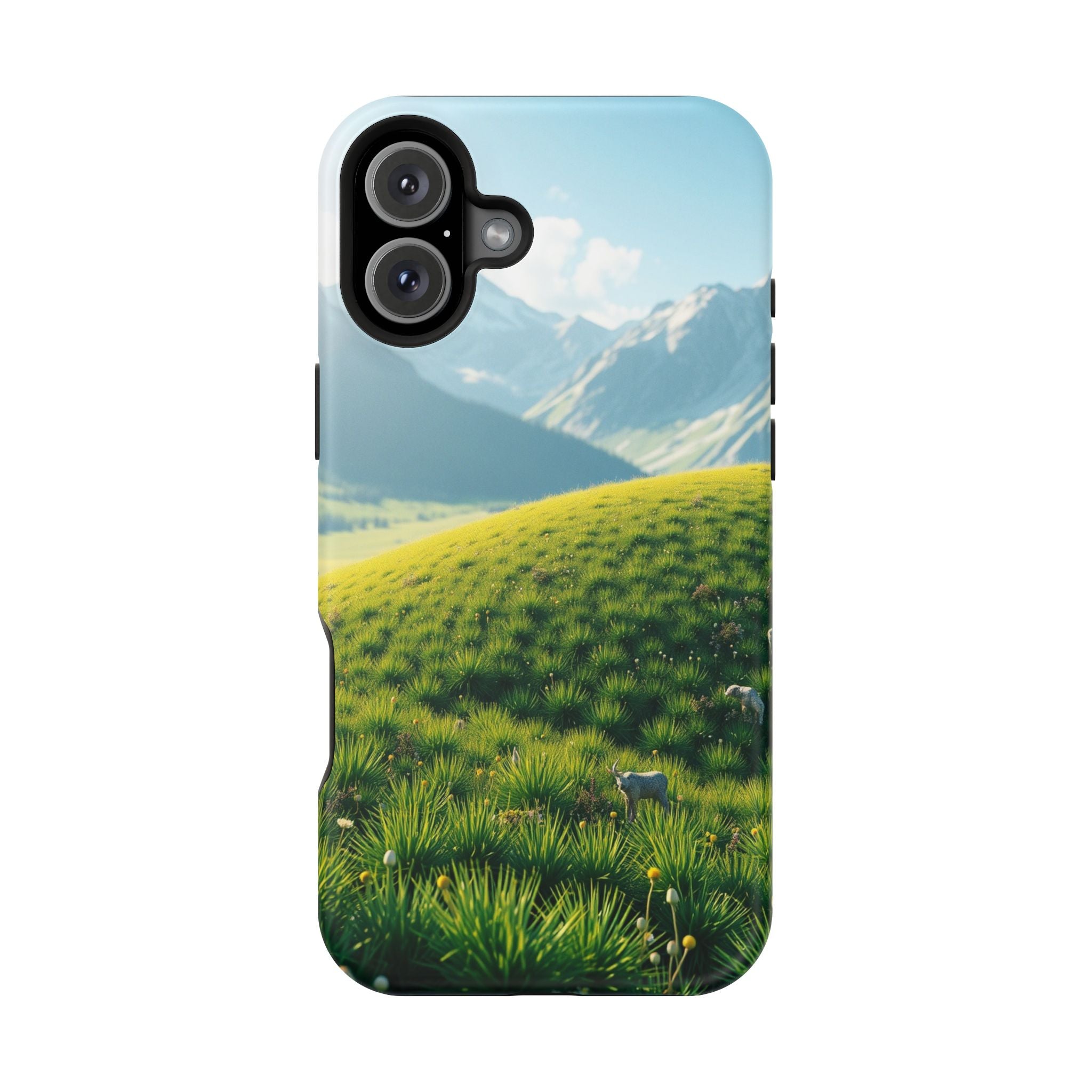 iPhone Vibrant Alpine Meadow Design Slim Everyday Designer Case · iPhone Case