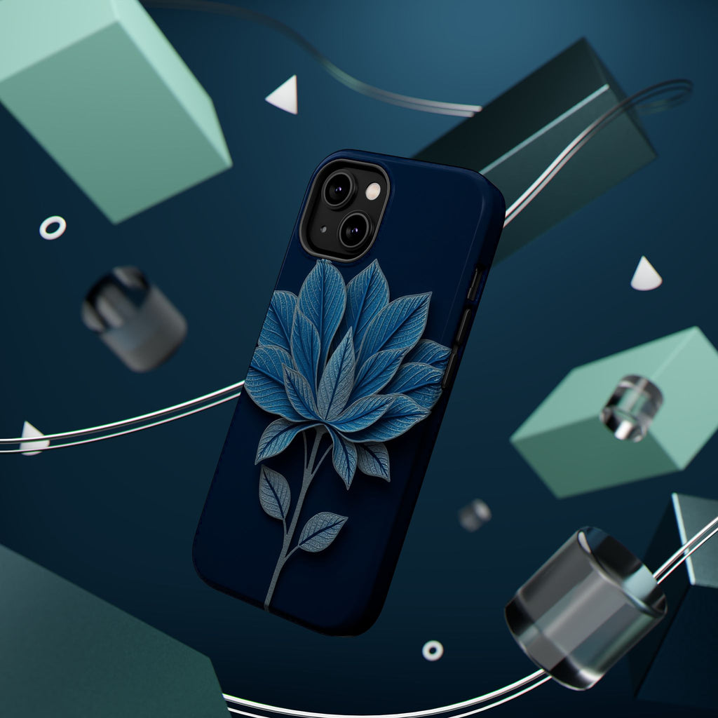 iPhone Night Bloomer Paper Cut Art Bold Modern Everyday Snap Case · iPhone Case