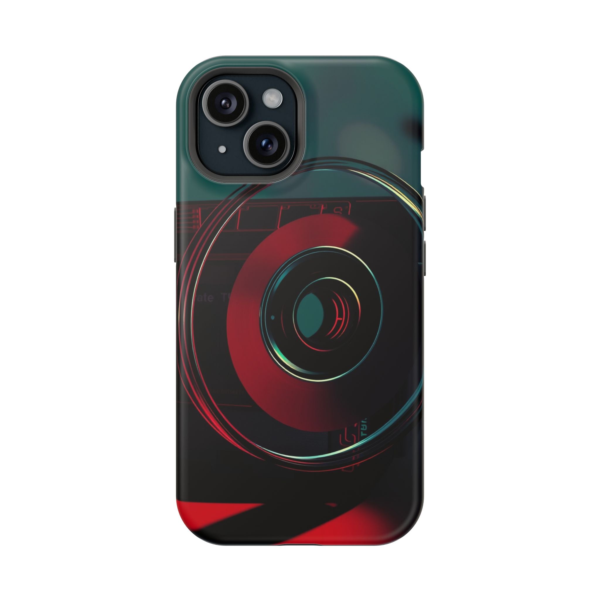 iPhone Vibrant Cassette Tape Rewind Design Slim Everyday Designer Case · iPhone
