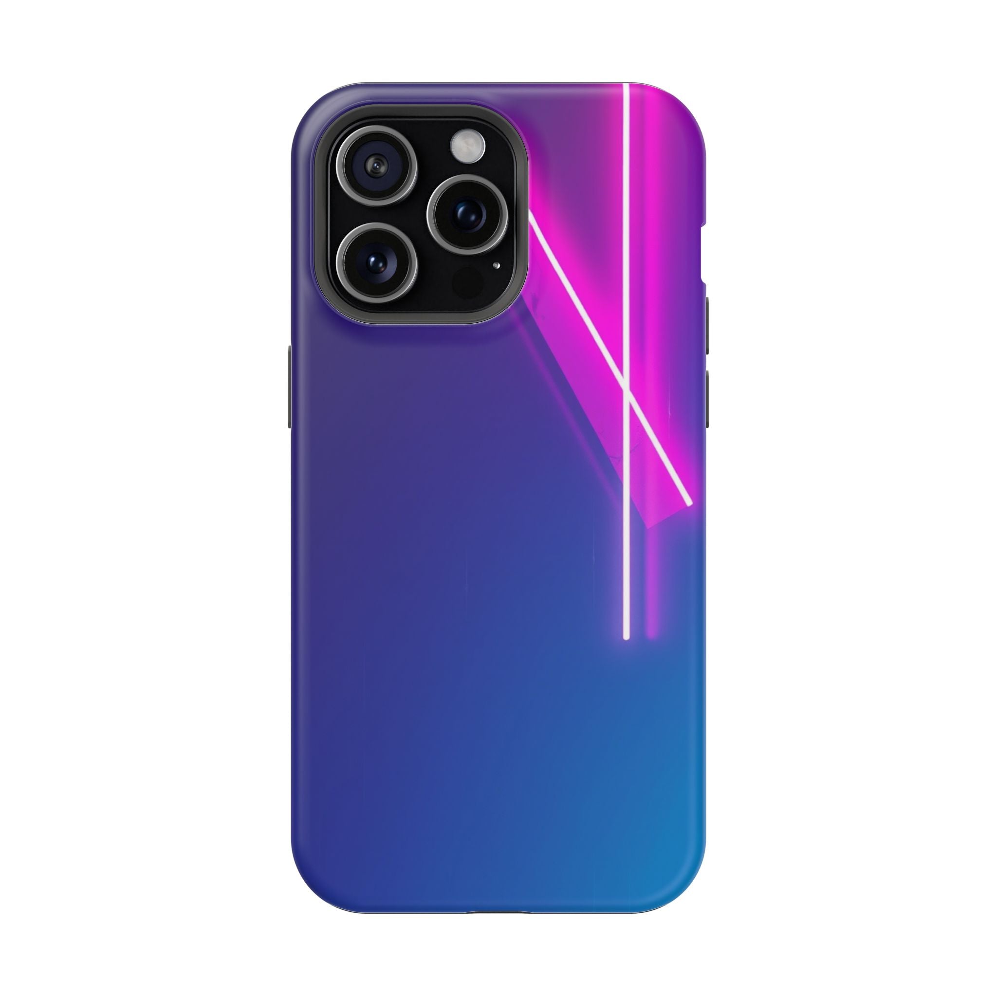 iPhone 1990s Geometric Neon Electric Art Slim Everyday Designer Case · iPhone Ca