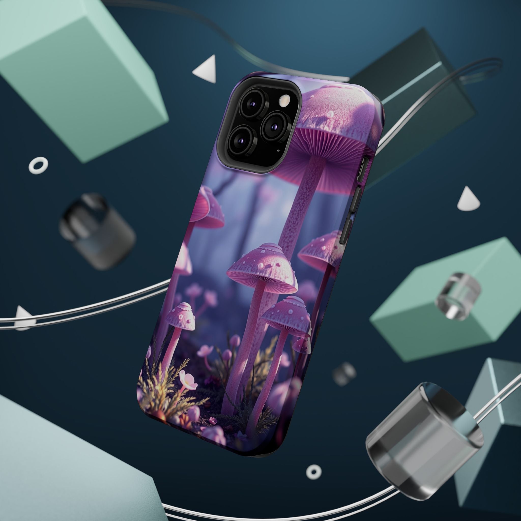iPhone Mushroom Forest Dreamy Ethereal Slim Everyday Designer Case · iPhone Case