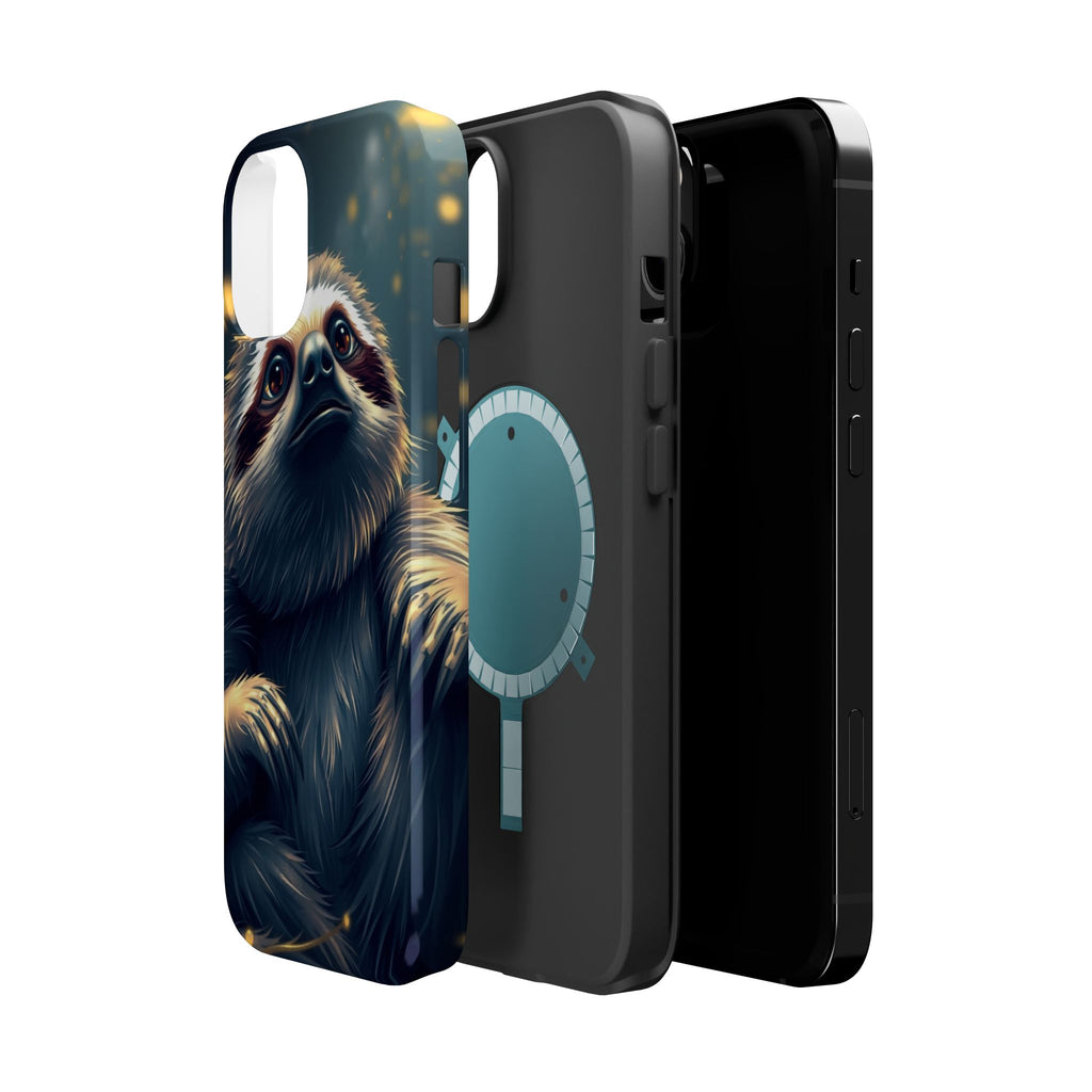 iPhone Vibrant Cozy Sloth Mode Design Slim Everyday Designer Case · iPhone Case