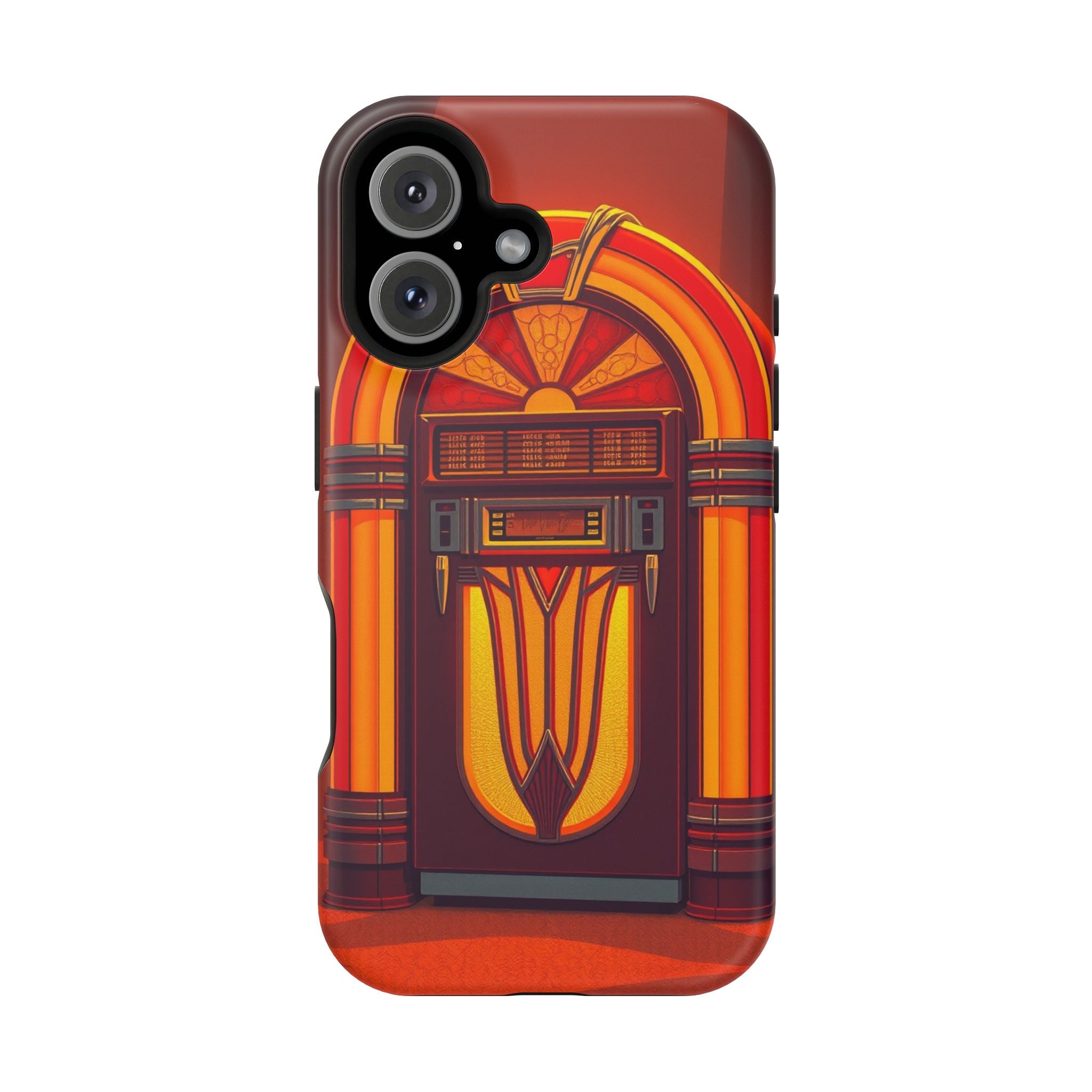 iPhone Jukebox Glow Pop Art Bold Bold Modern Everyday Snap Case · iPhone Case