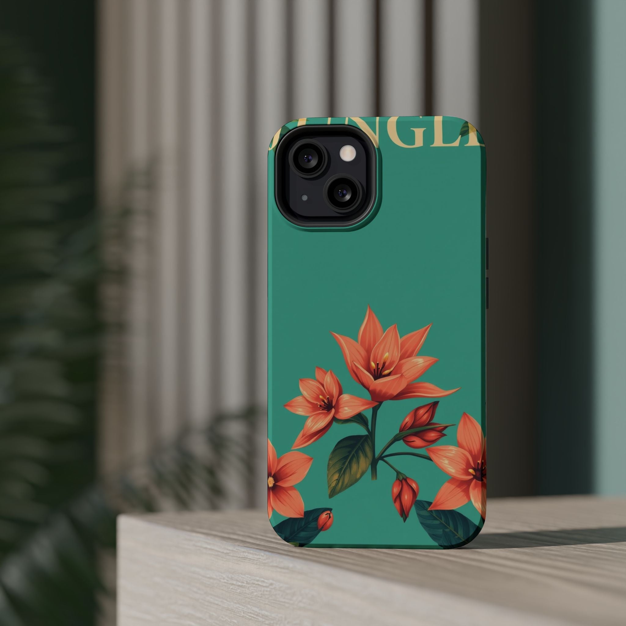 iPhone Jungle Floral Enchanted Art Bold Modern Everyday Snap Case · iPhone Case
