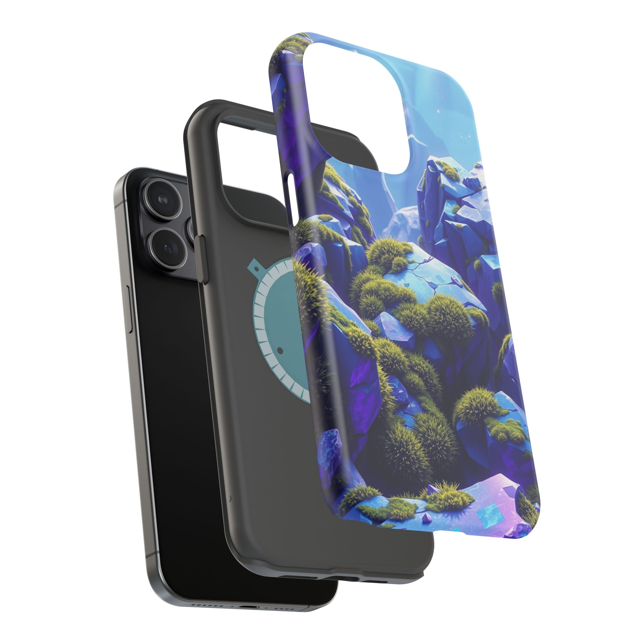 iPhone Moss Covered Rocks Cinematic Art Slim Everyday iPhone Designer · iPhone C