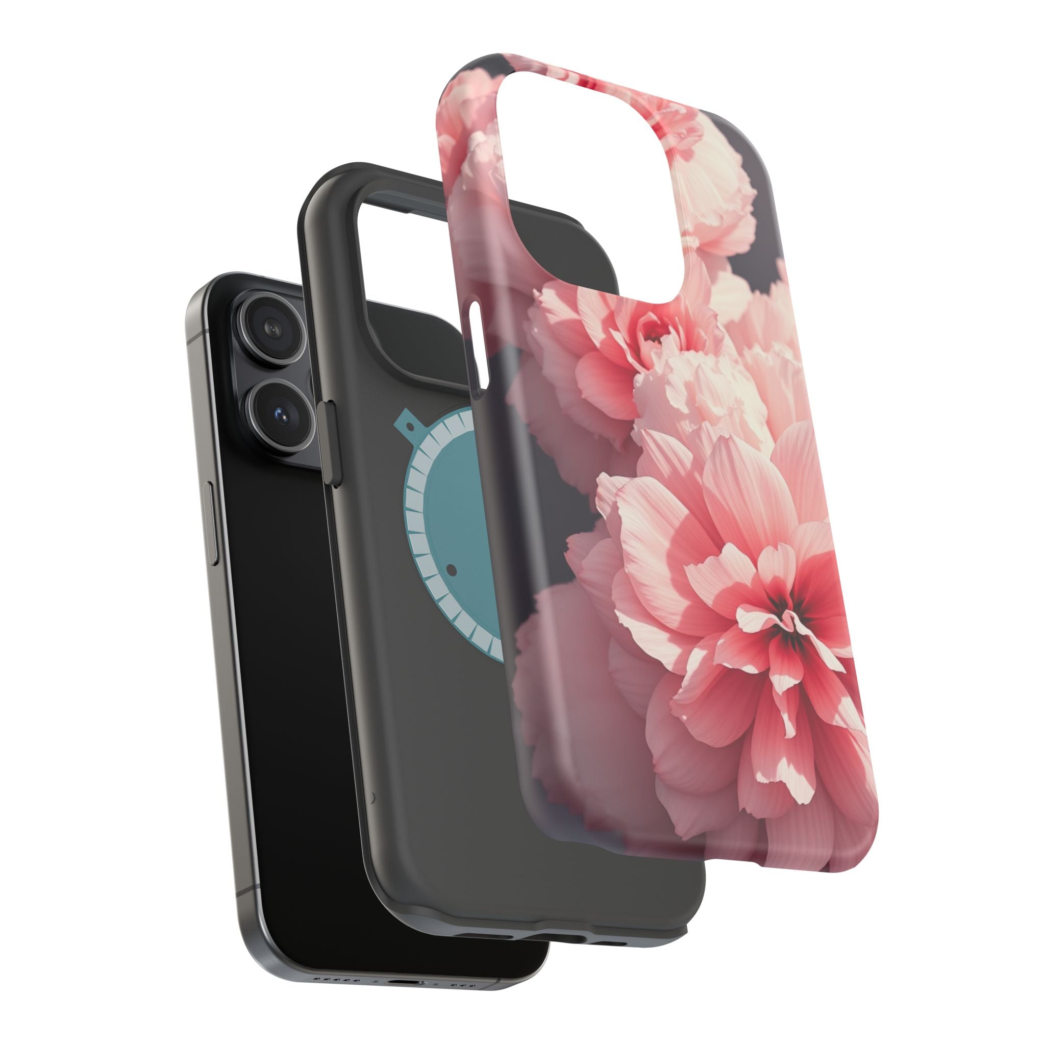 iPhone Radiant Pastel Floral Cloud Design Slim Everyday Designer Case · iPhone C