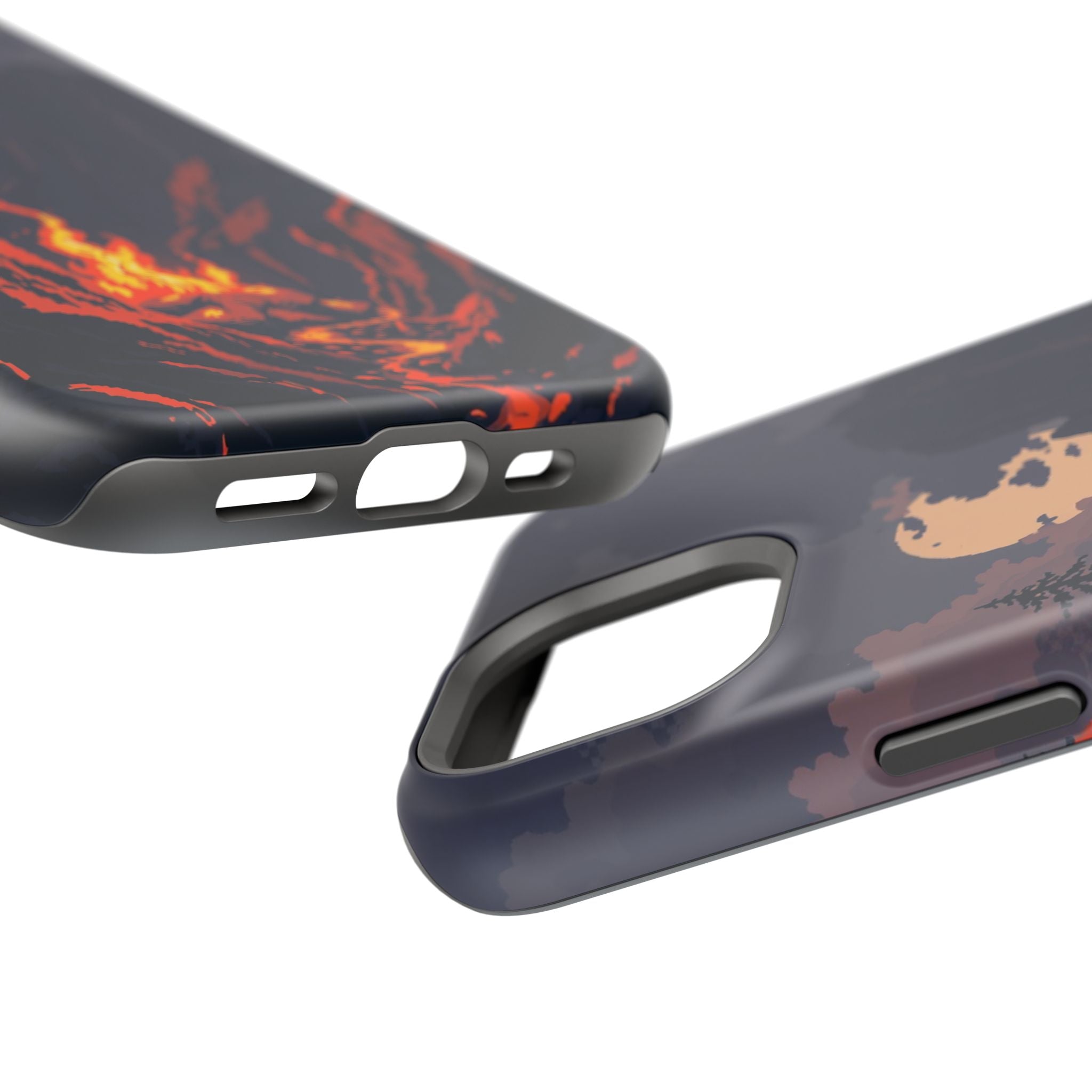 iPhone Wildfire Glow Mystic Art 13 Bold Modern Everyday Snap Case · iPhone Case