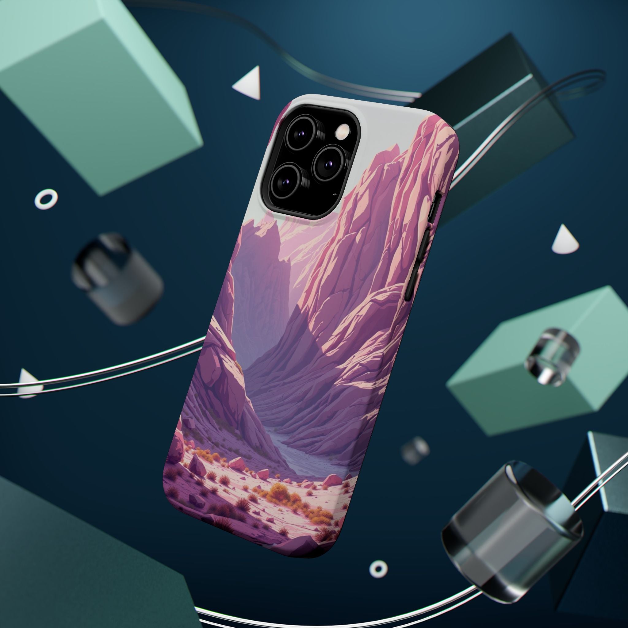 iPhone Valley Floor Enchanted Art Bold Modern Everyday Snap Case · iPhone Case