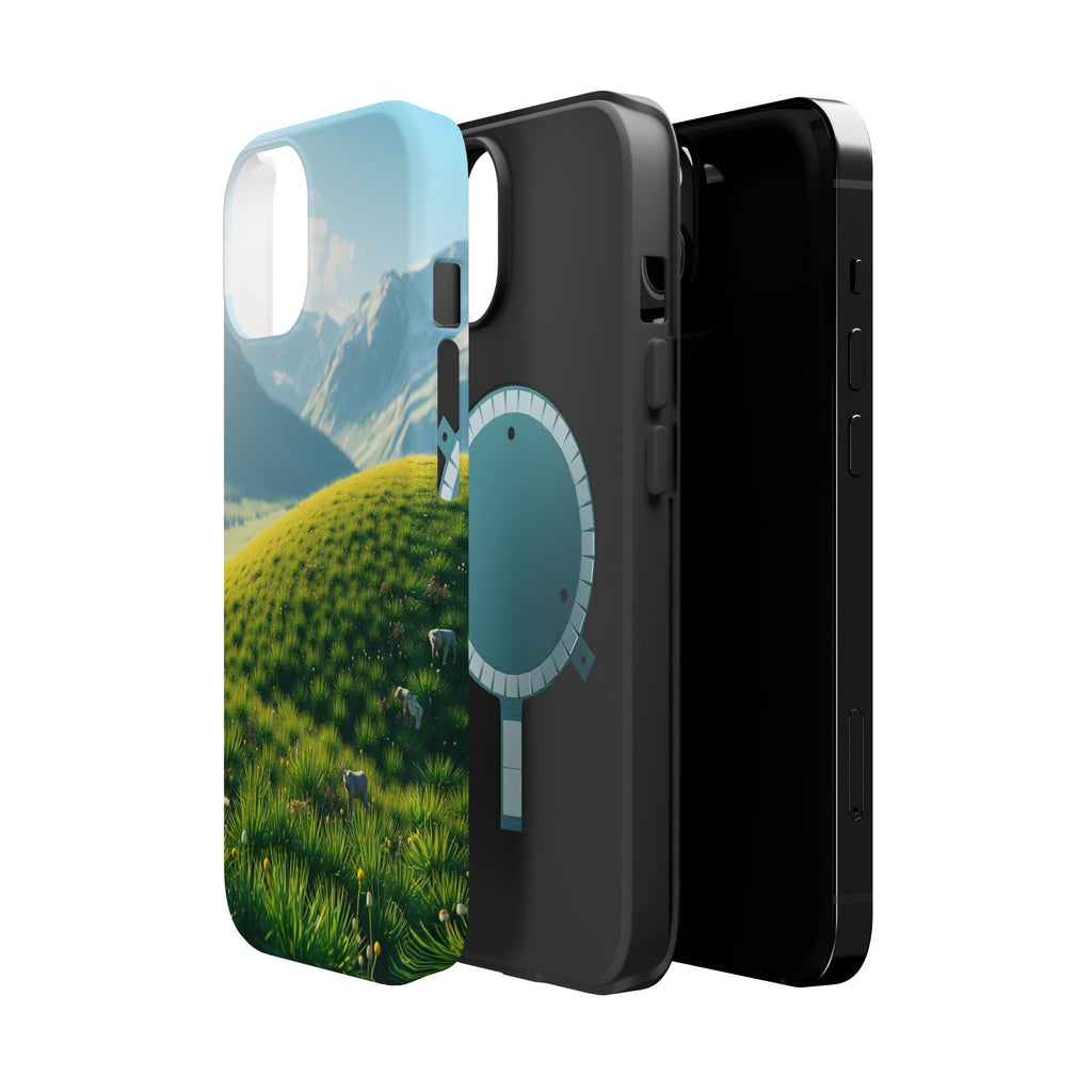 iPhone Vibrant Alpine Meadow Design Slim Everyday Designer Case · iPhone Case