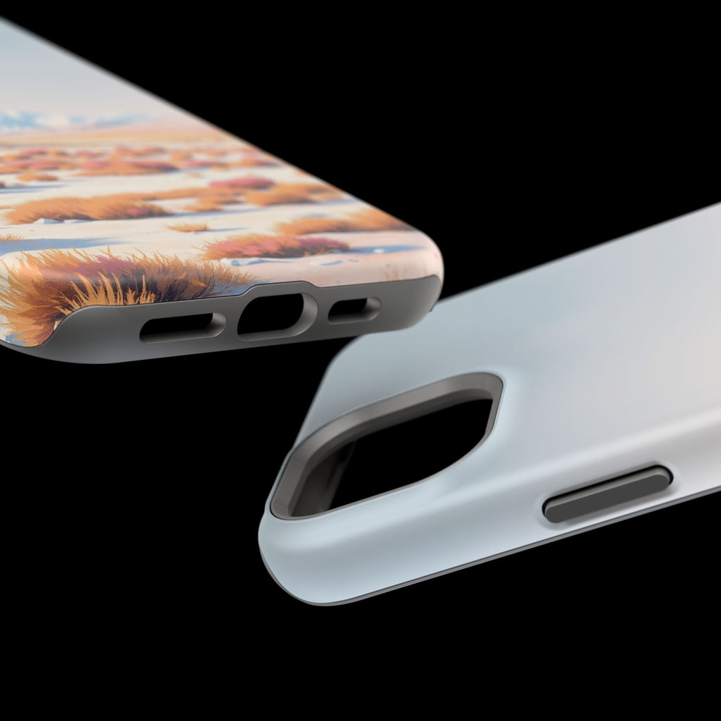 iPhone Vibrant Arctic Tundra Design Slim Everyday Designer Case · iPhone Case